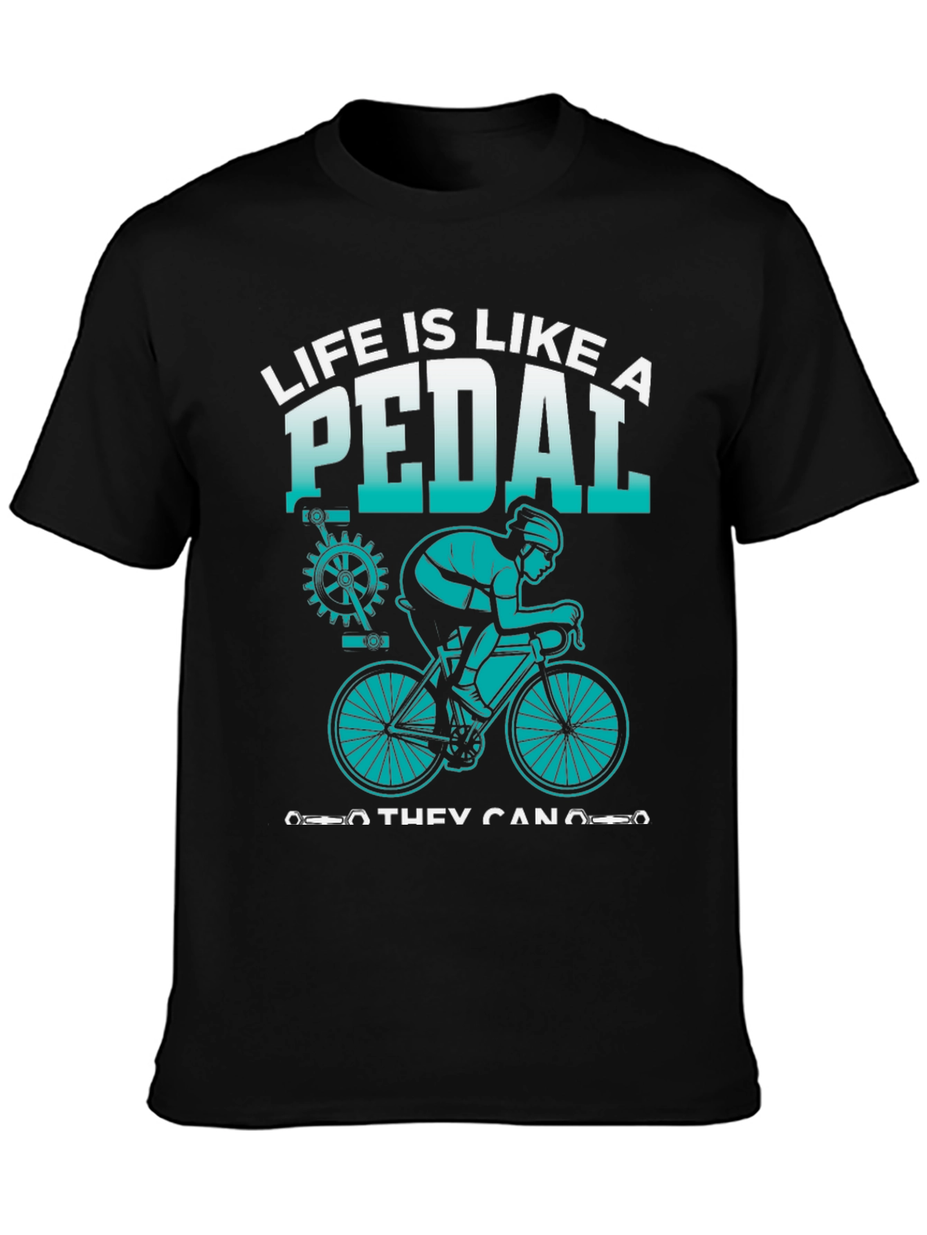 Life is Like a Pedal Graphic Tee