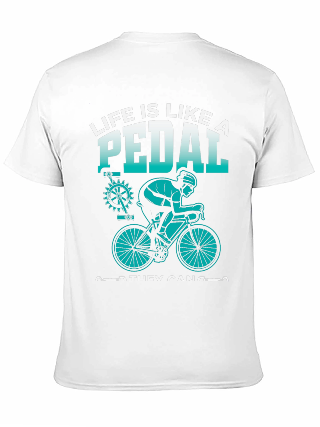 Life is Like a Pedal Graphic Tee