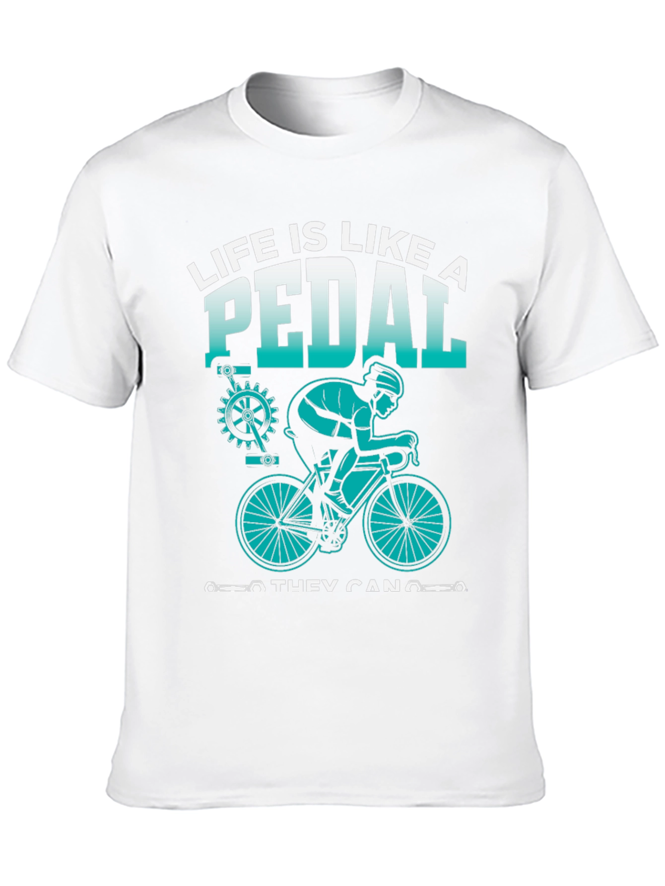 Life is Like a Pedal Graphic Tee