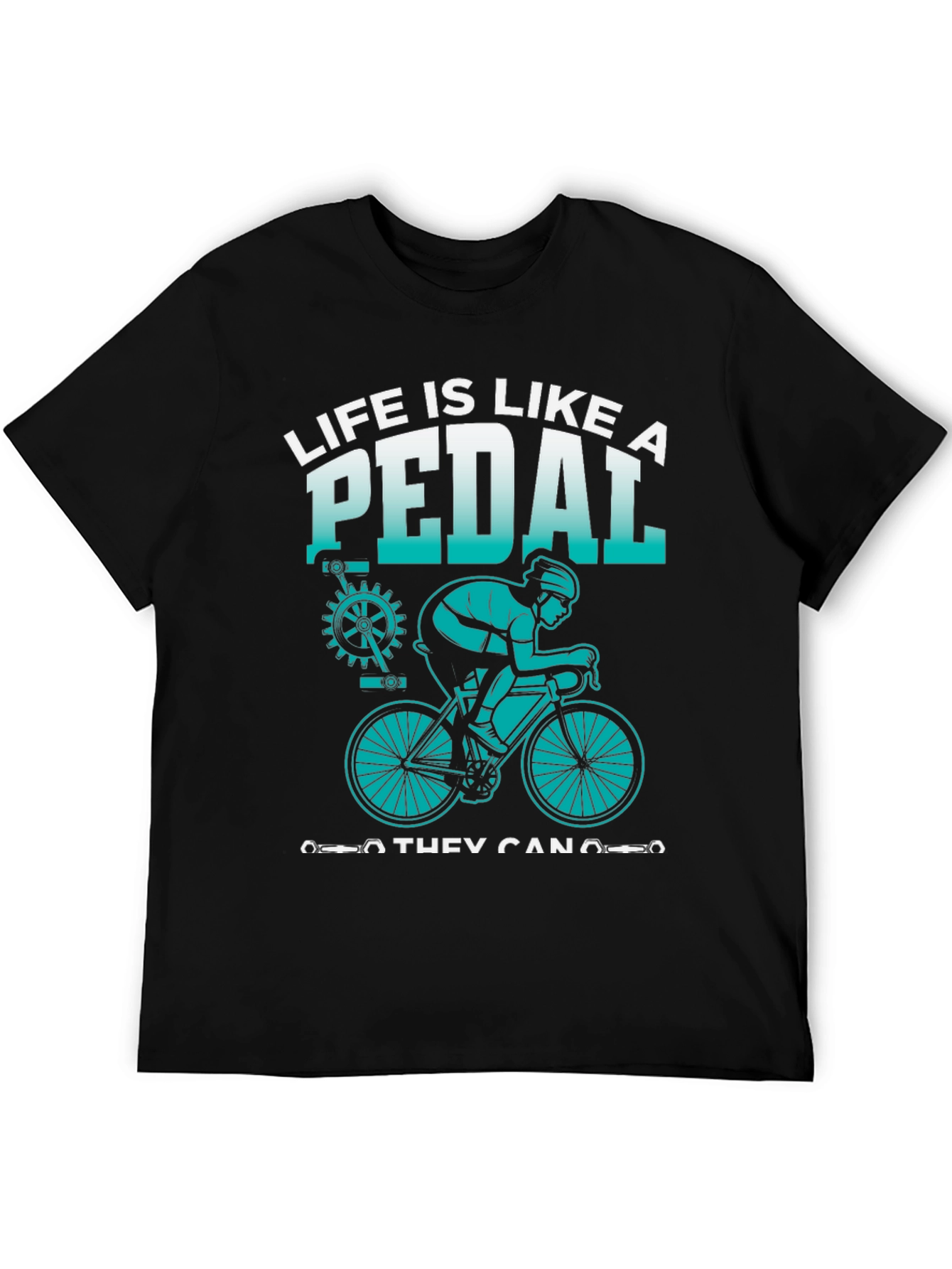 Life is Like a Pedal Graphic Tee