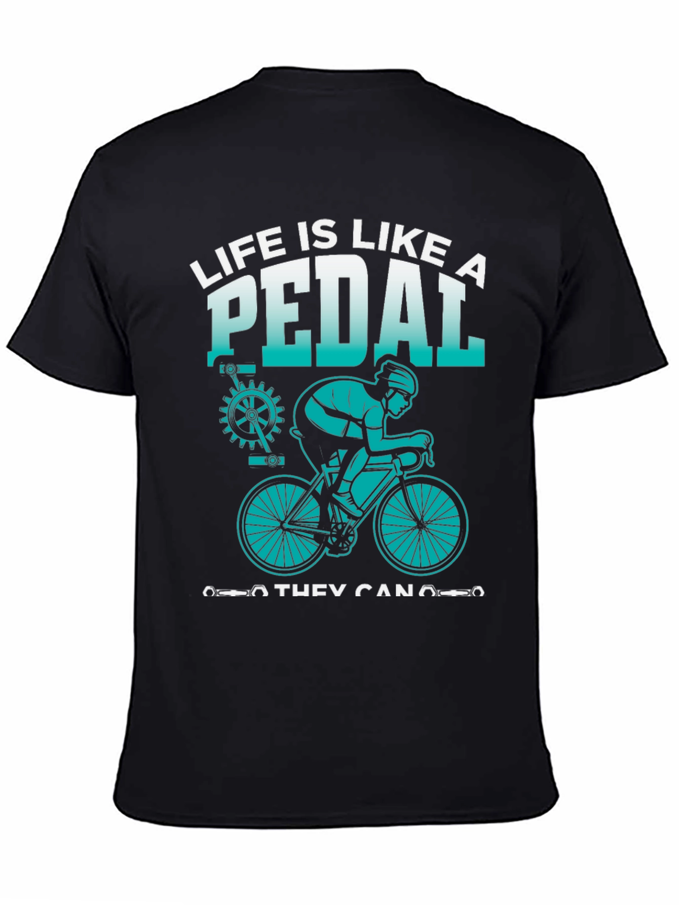 Life is Like a Pedal Graphic Tee
