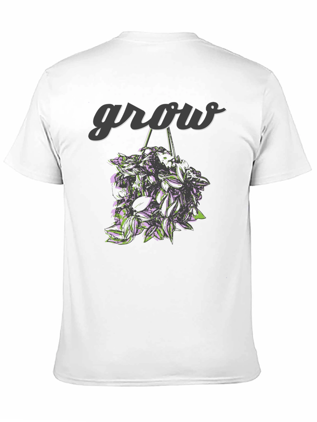 Grow Graphic Tee - Stylish Black T-Shirt