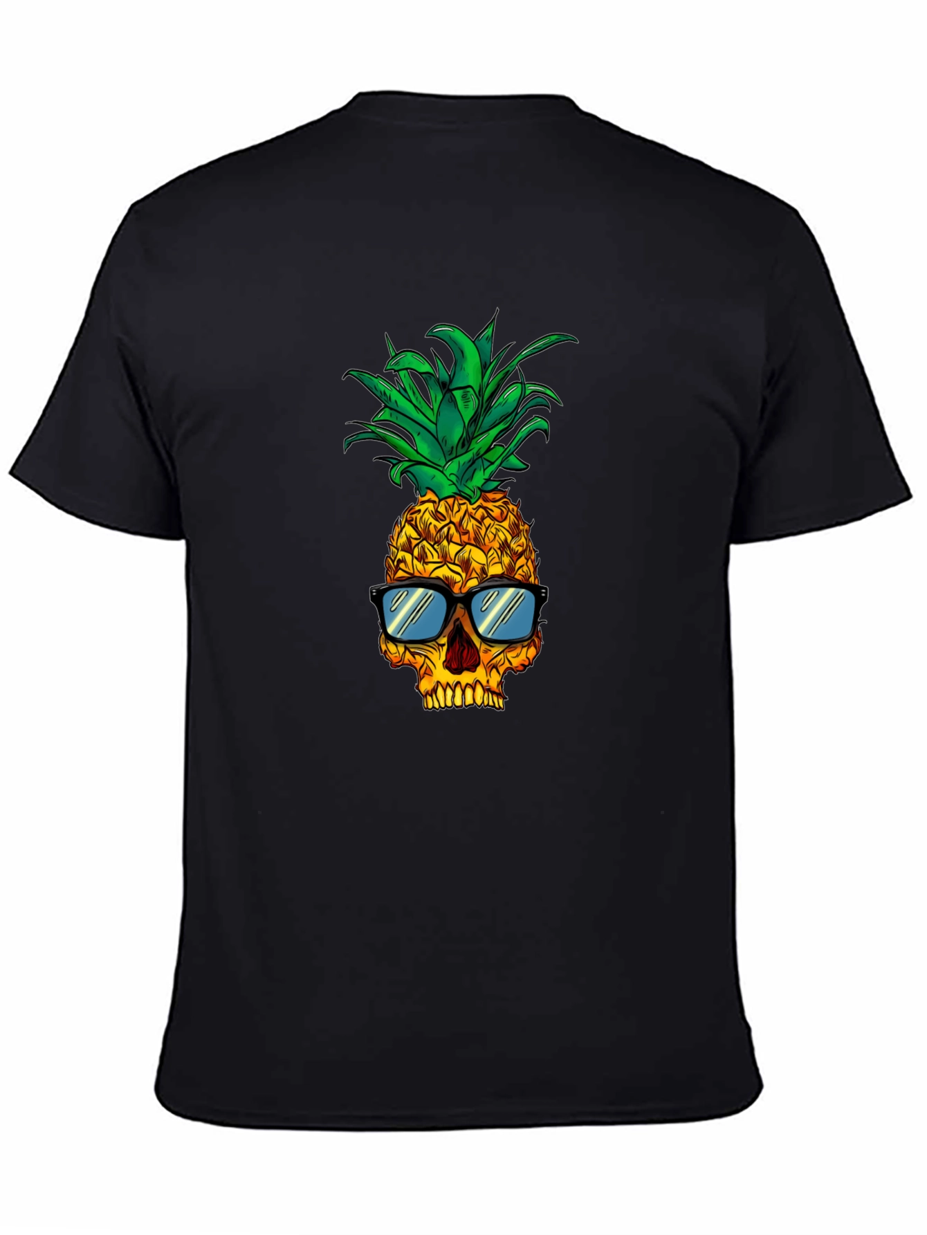 Pineapple Skull Graphic Tee