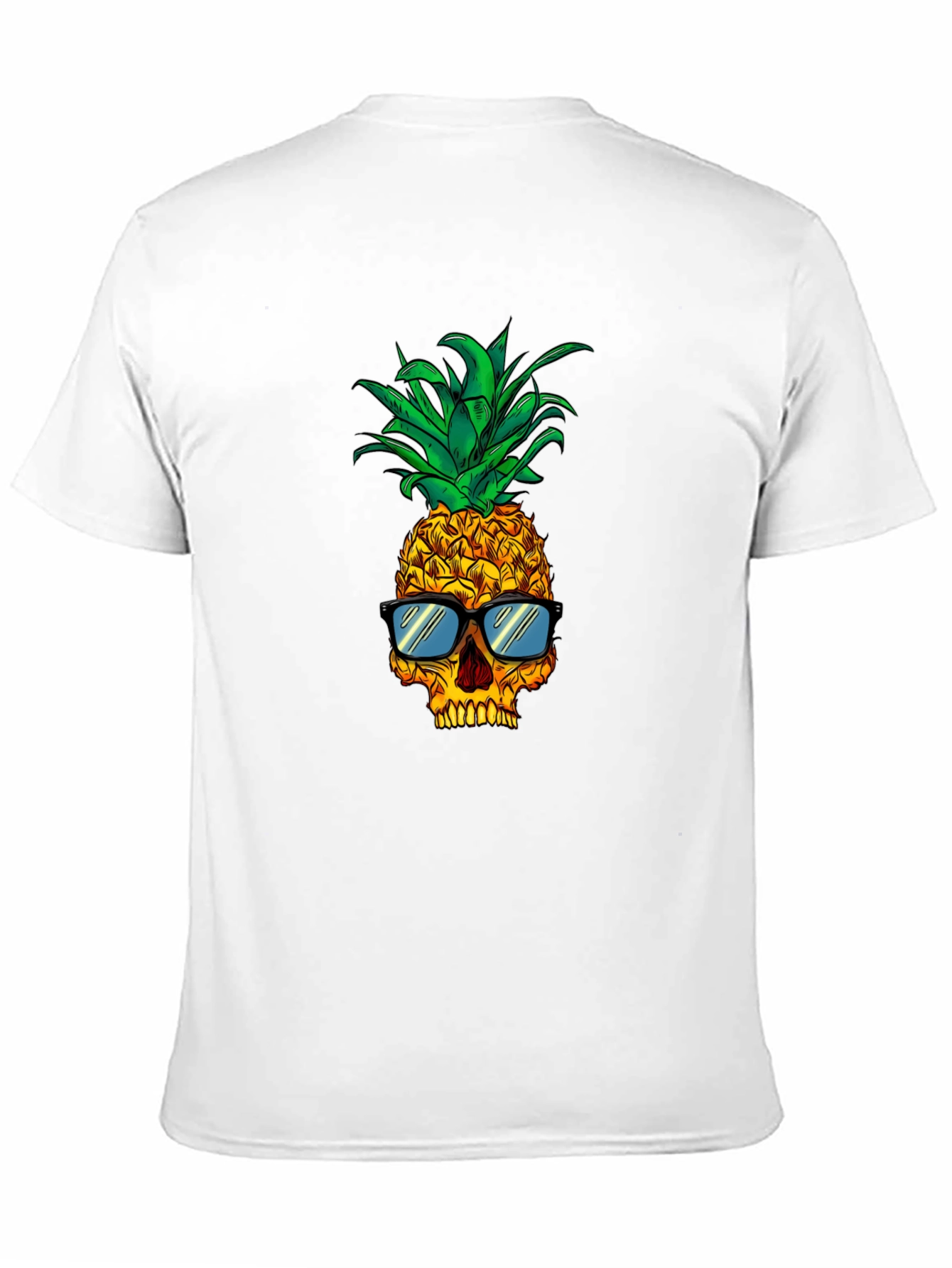 Pineapple Skull Graphic Tee