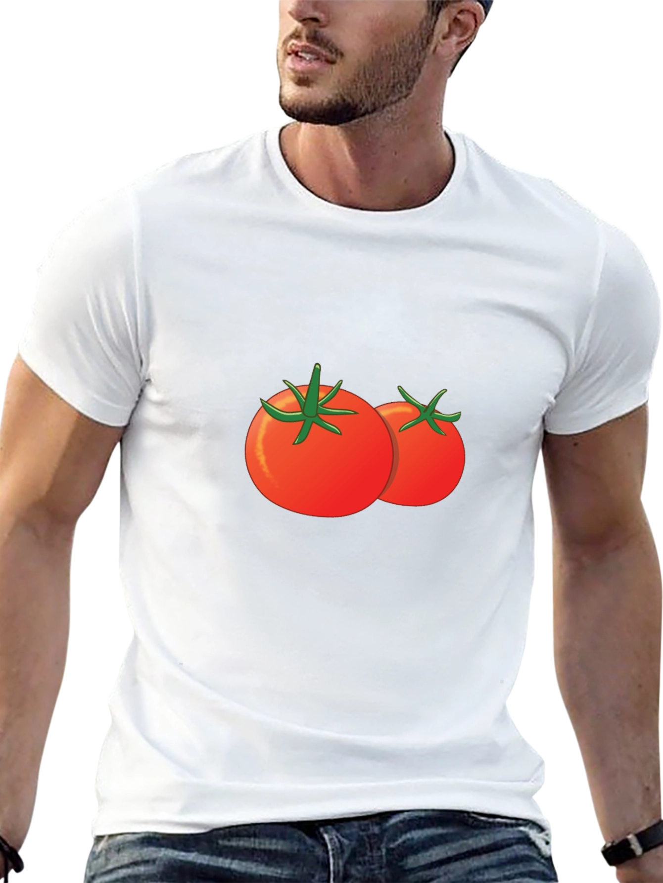 Tomato Graphic T-Shirt - Casual Wear