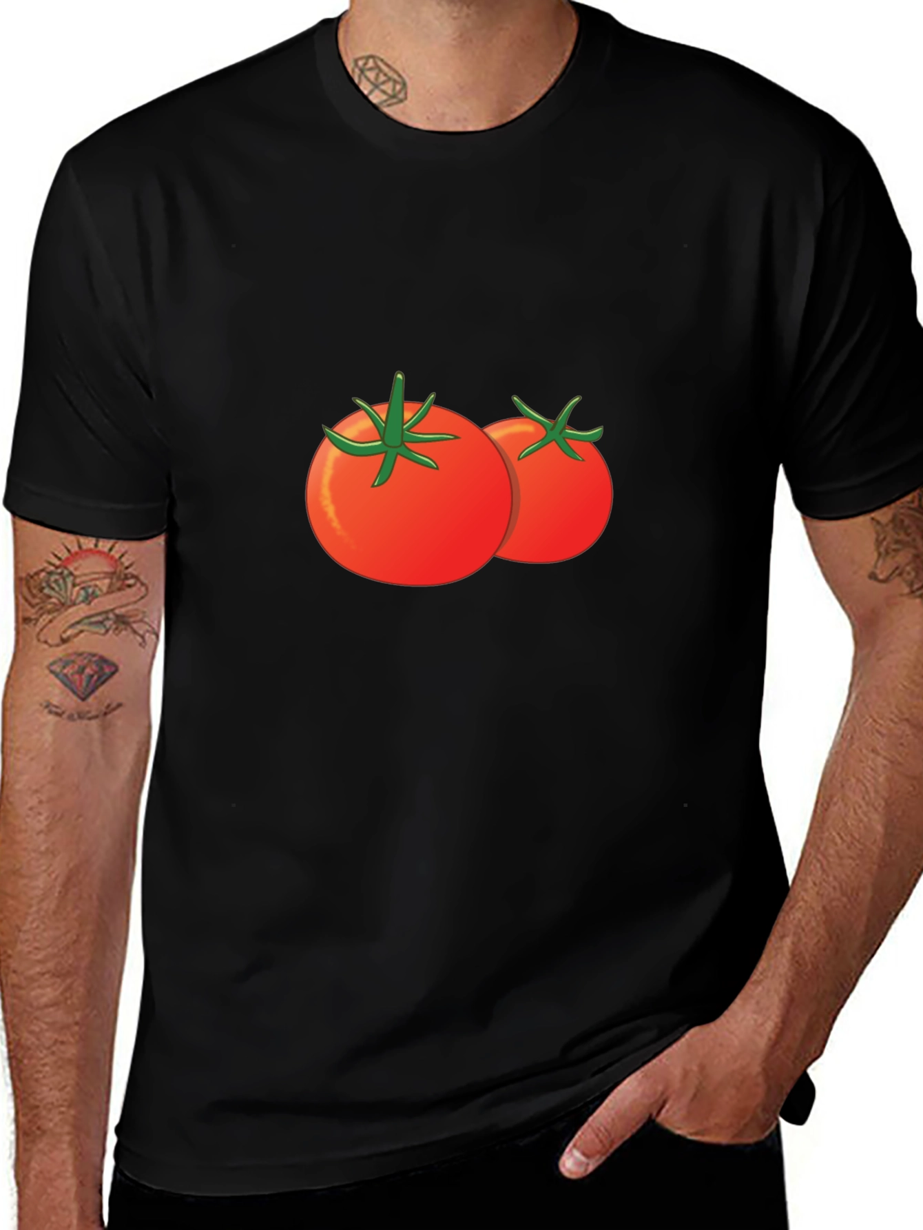 Tomato Graphic T-Shirt - Casual Wear