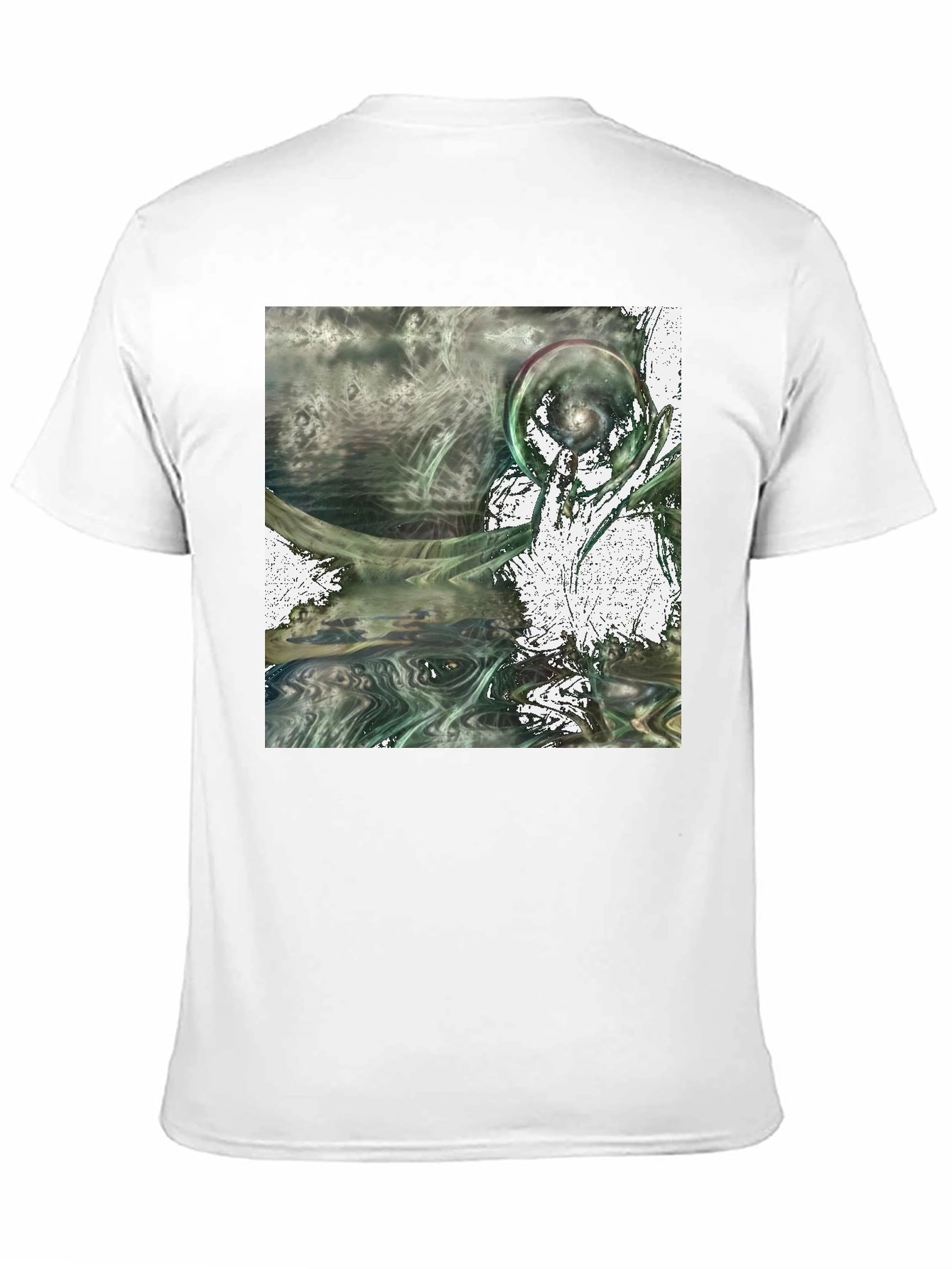 Abstract Graphic Print T-Shirt - Modern Artistic Tee