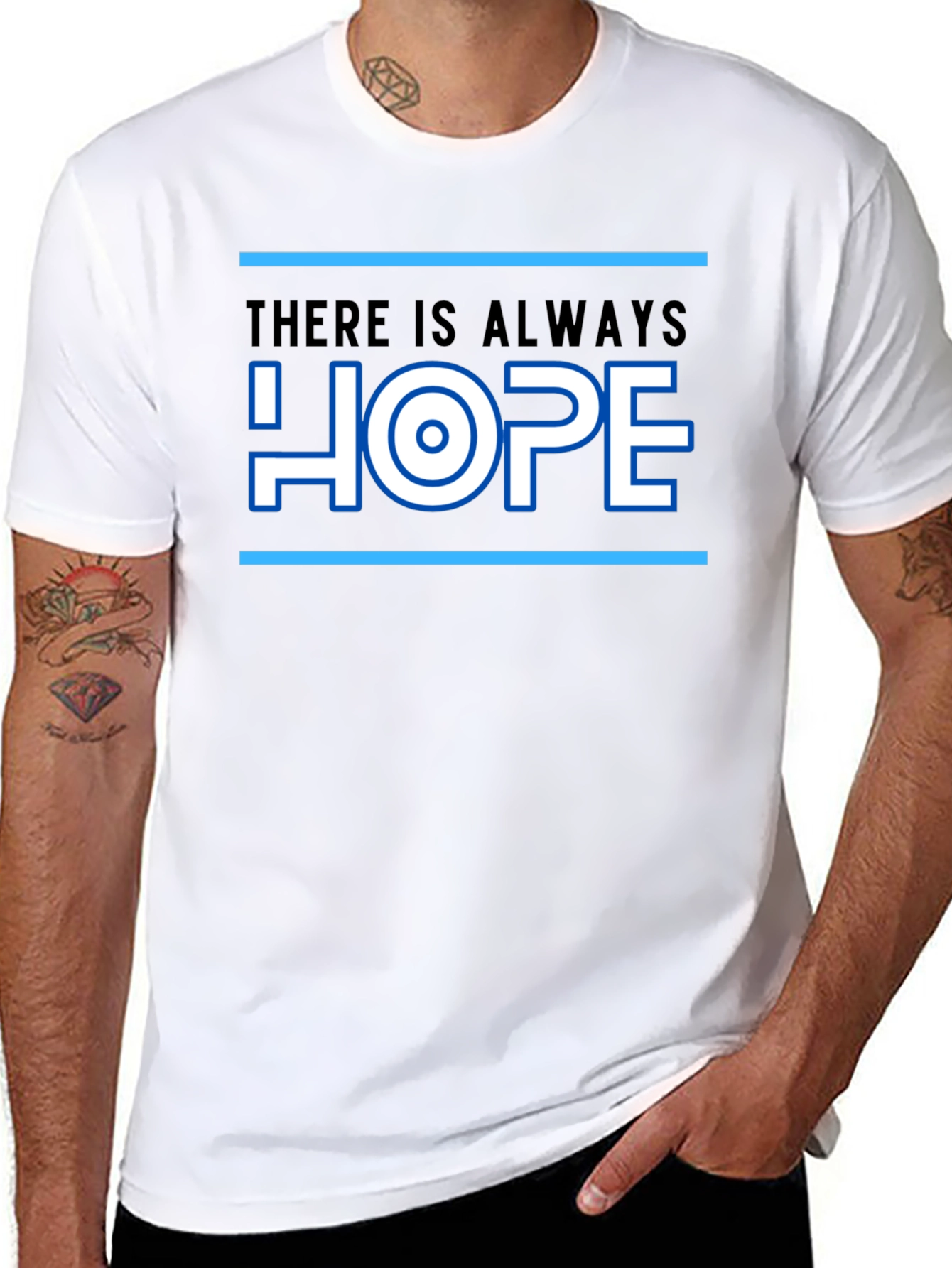 Always Hope Graphic T-Shirt - Stylish Comfort