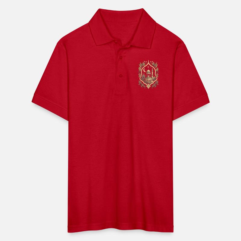 Arabic Modern Islamic Mosque with Floral Motifs