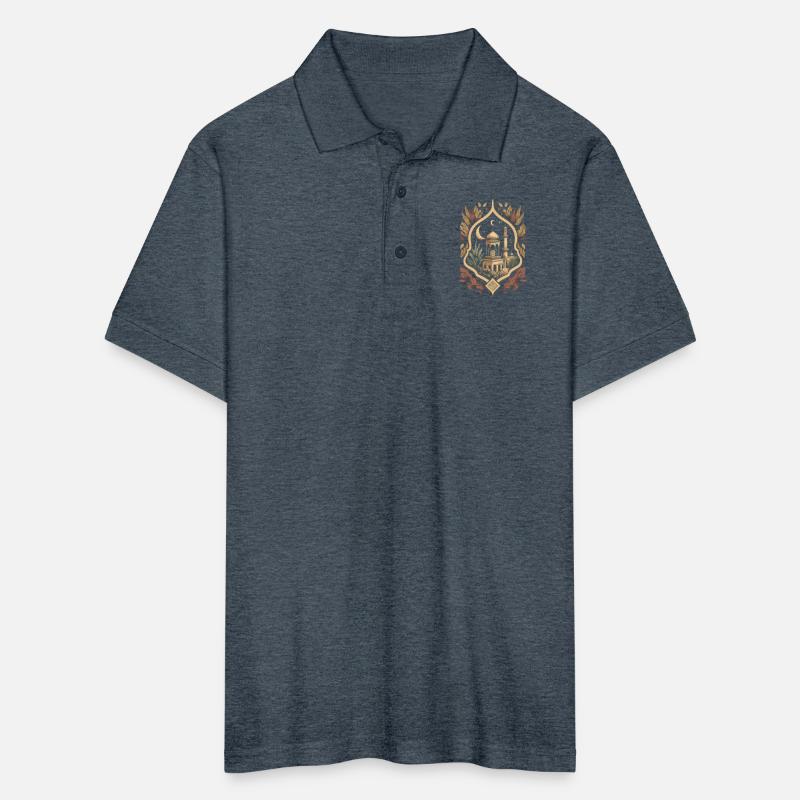 Arabic Modern Islamic Mosque with Floral Motifs