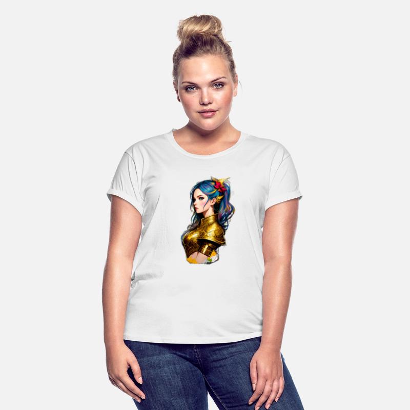 Artistic Comic Style Nordic Medieval Fantasy Woman