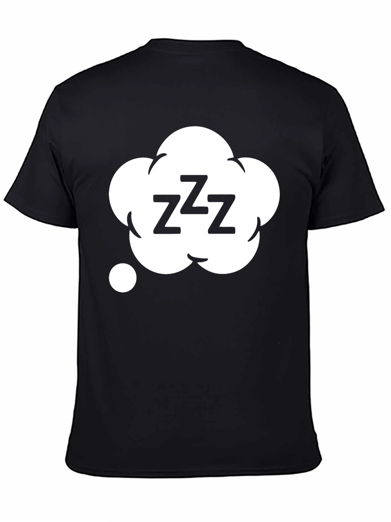 Zzz Dream Cloud Black T-Shirt