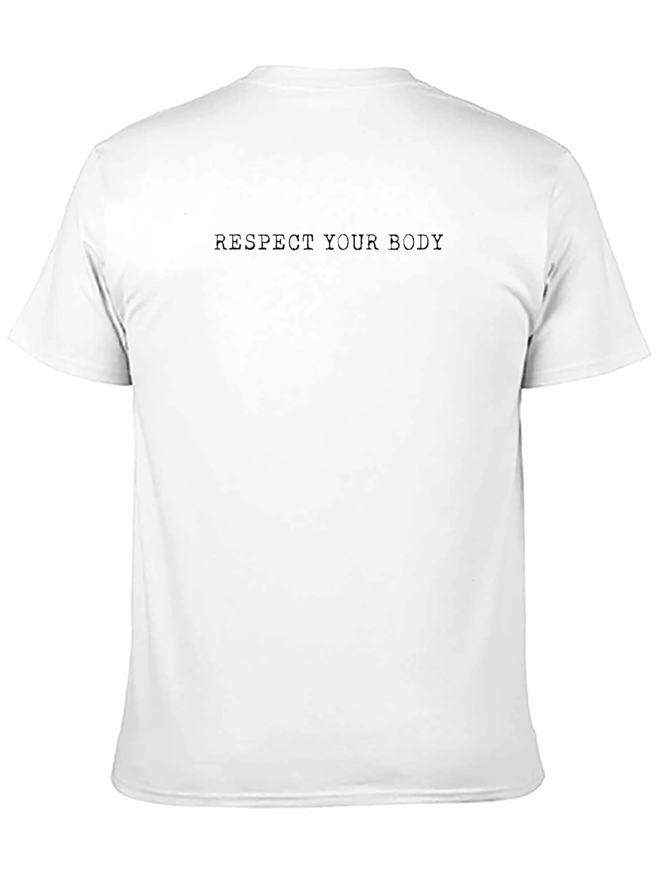 Respect Your Body Black T-Shirt