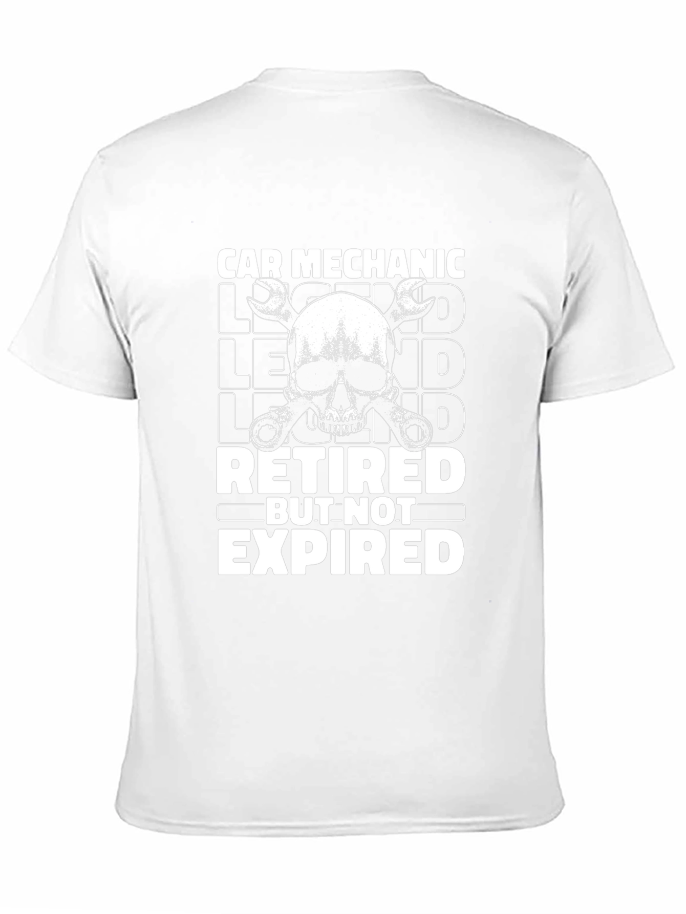 Retired Car Mechanic Legend T-Shirt