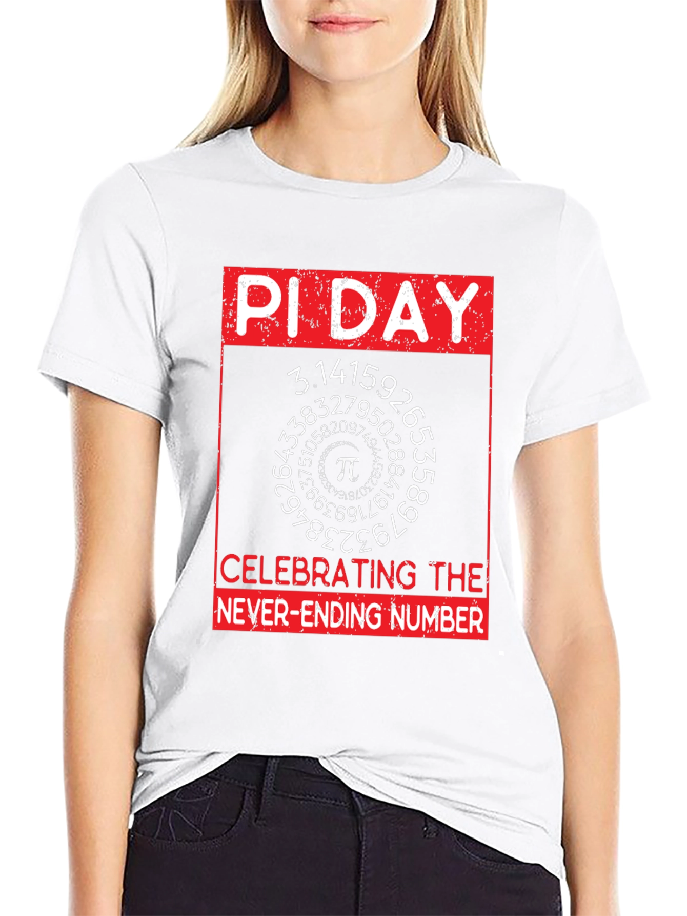 Pi Day T-Shirt - Celebrating The Never-Ending Number