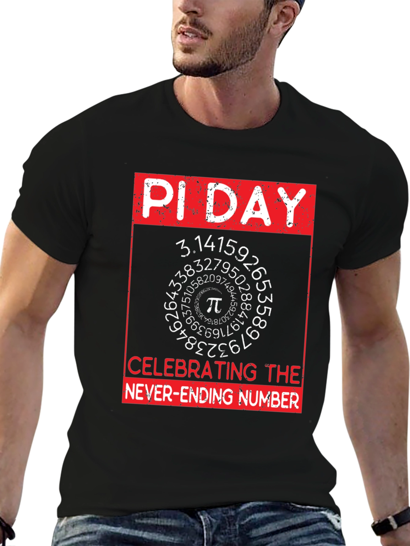 Pi Day T-Shirt - Celebrating The Never-Ending Number