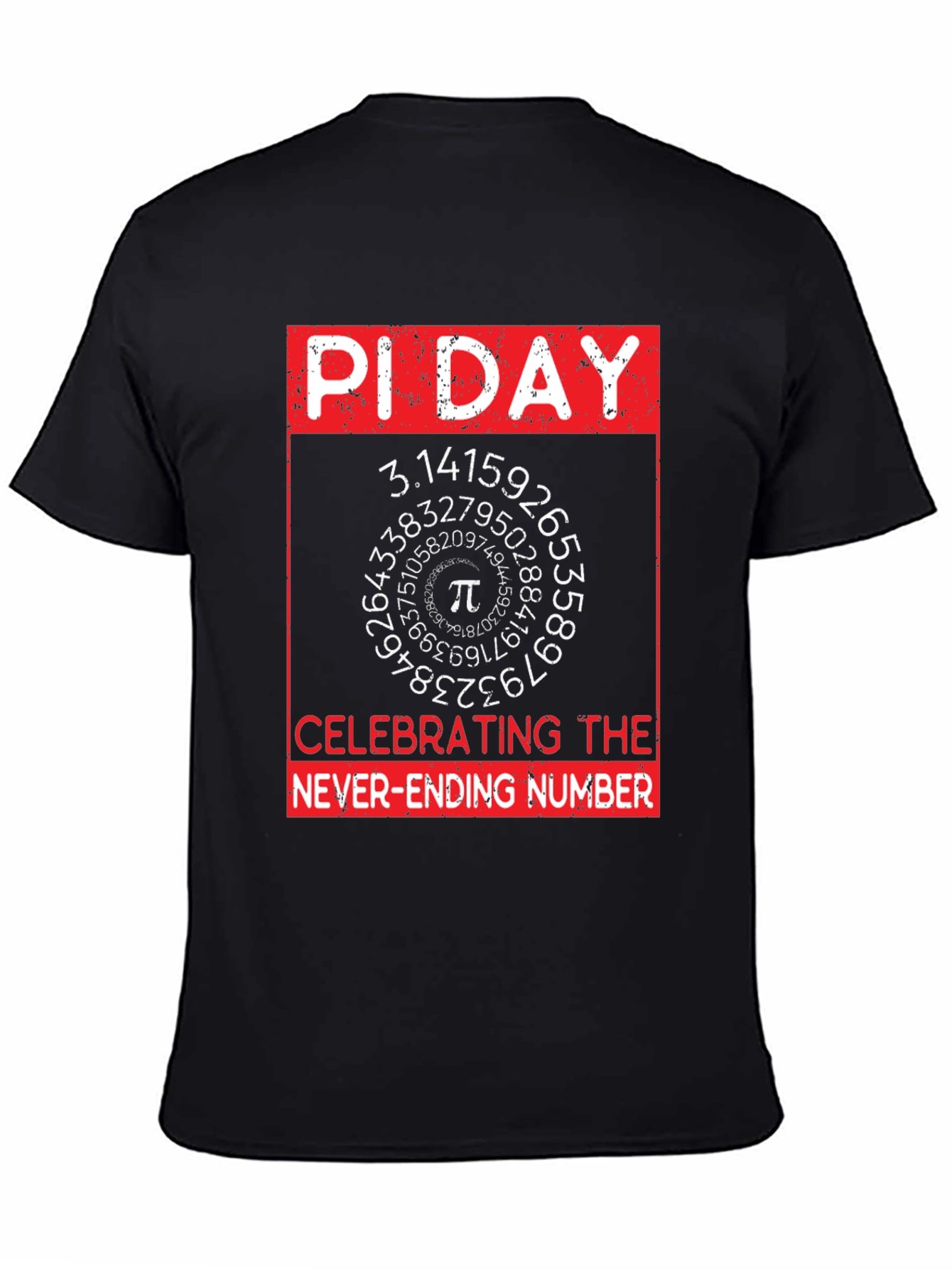Pi Day T-Shirt - Celebrating The Never-Ending Number