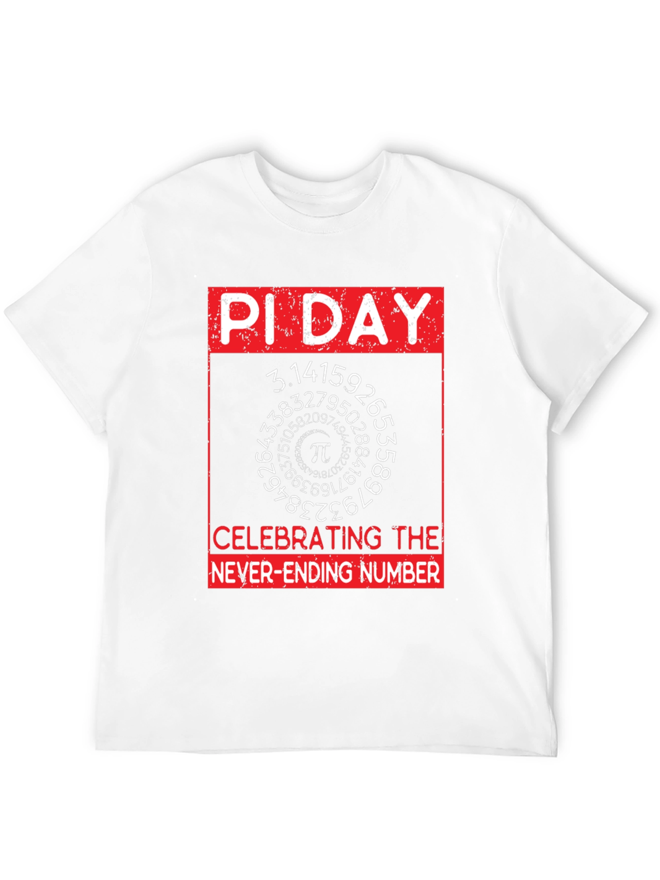 Pi Day T-Shirt - Celebrating The Never-Ending Number