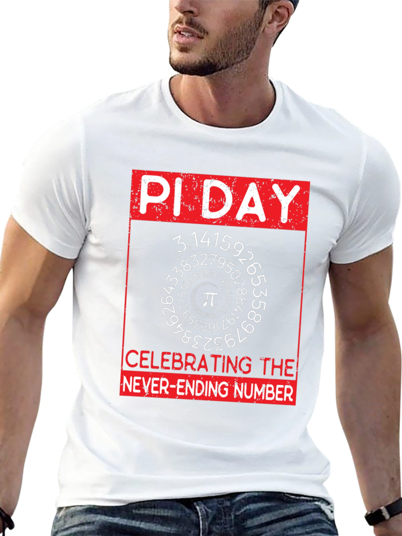 Pi Day T-Shirt - Celebrating The Never-Ending Number