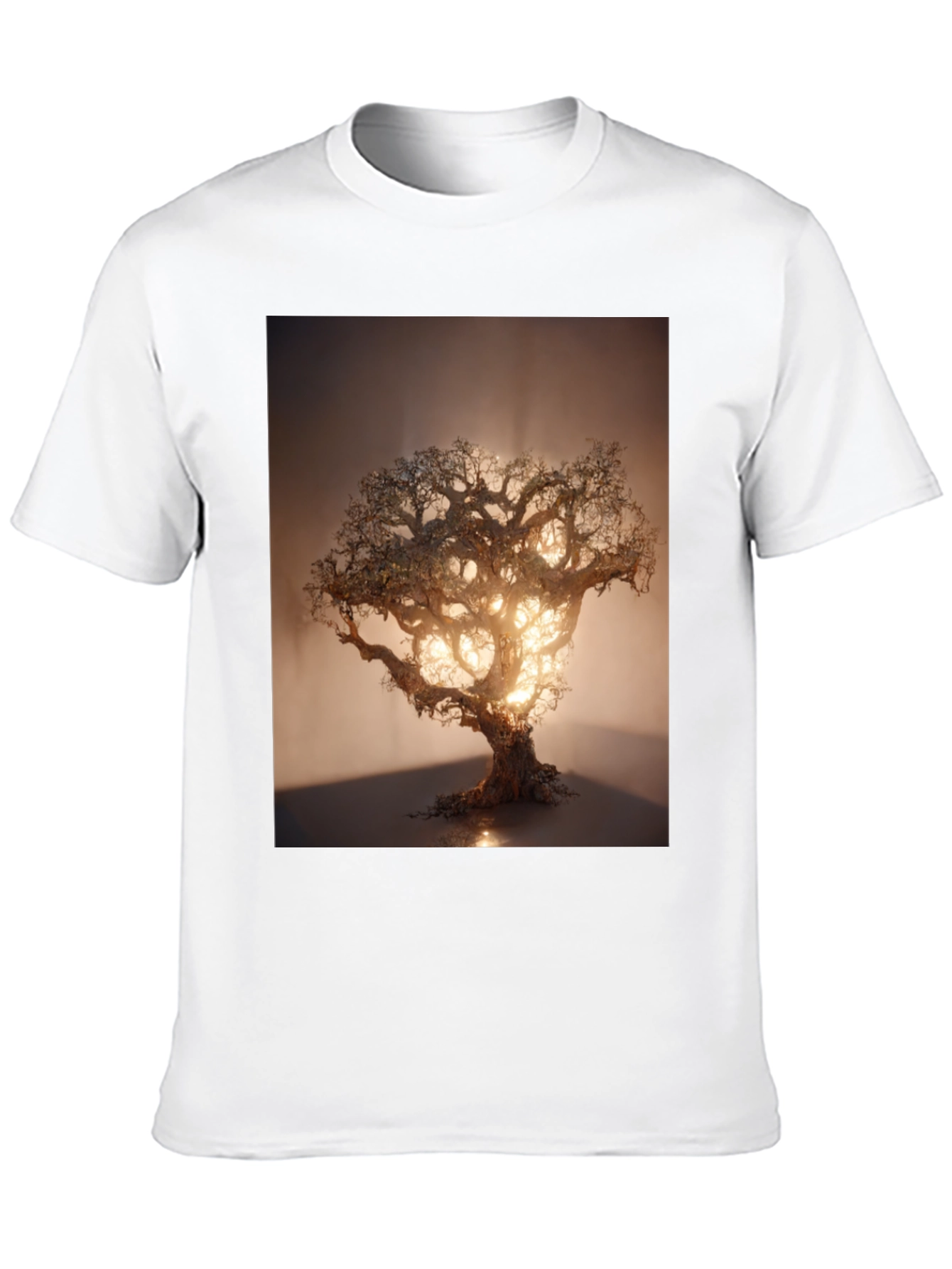 Mystic Tree Graphic Tee - Unique Design