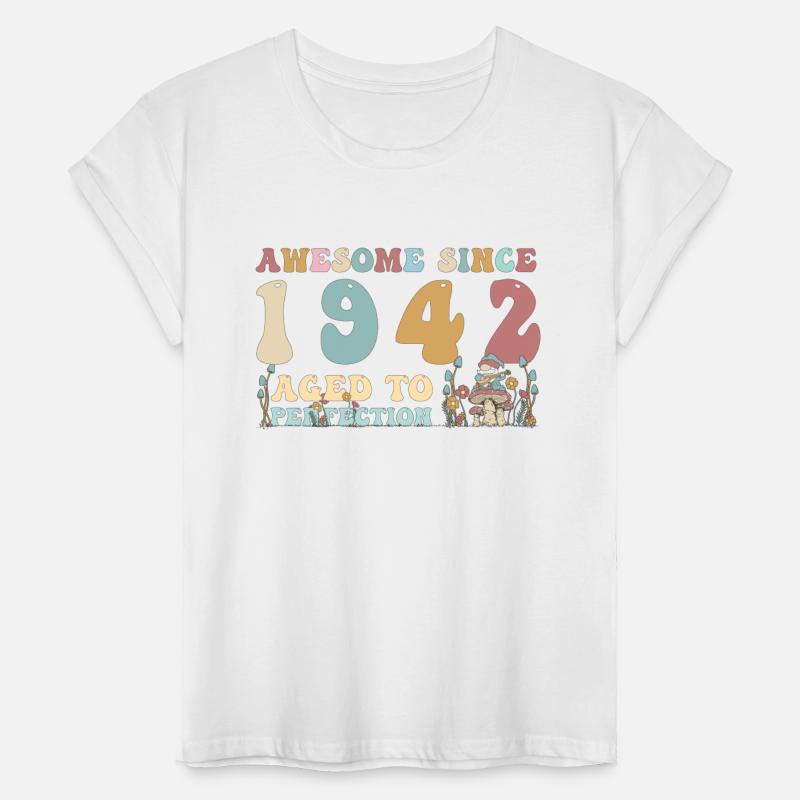 Awesome since 1942 - 81st Birthday - 2023 Groovy