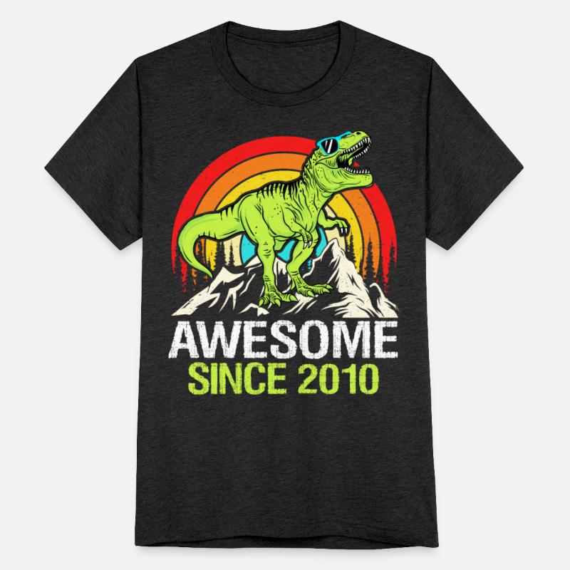 Awesome Since 2010 Dinosaur 13th Birthday Gift