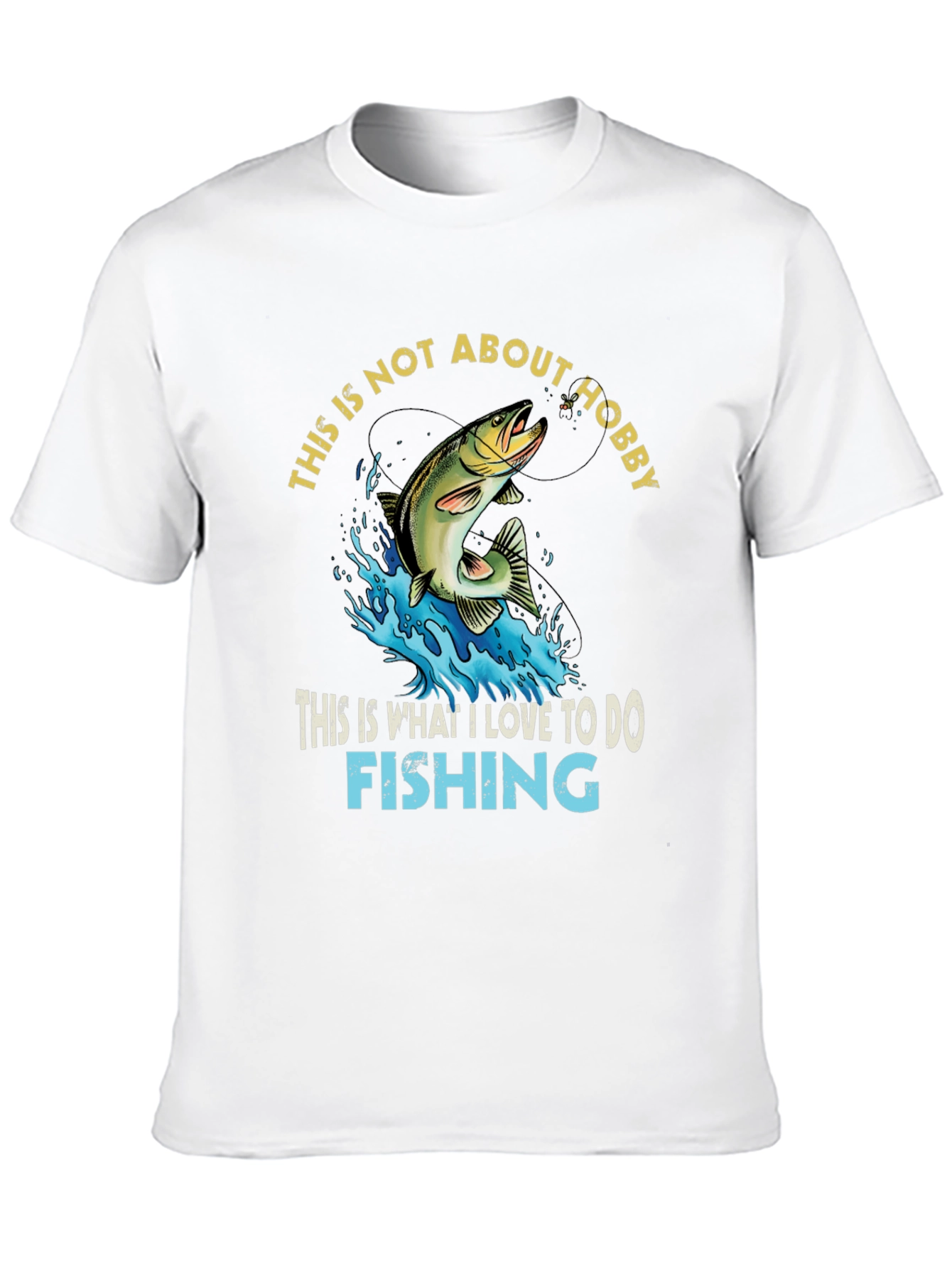 Fishing Hobby T-Shirt for Men