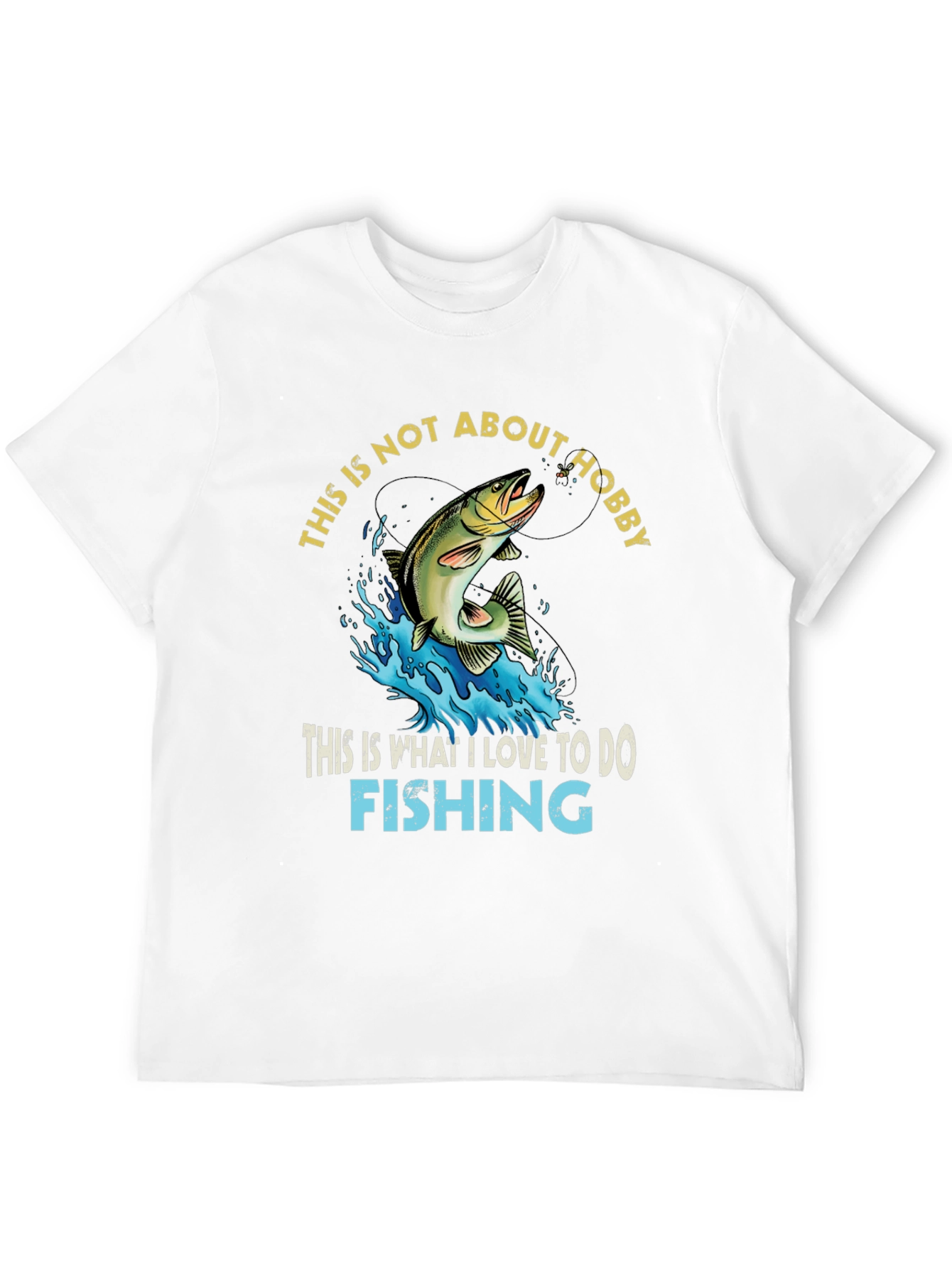 Fishing Hobby T-Shirt for Men