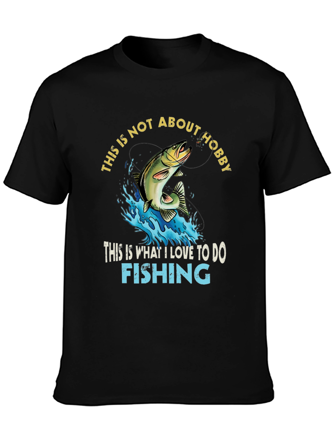 Fishing Hobby T-Shirt for Men