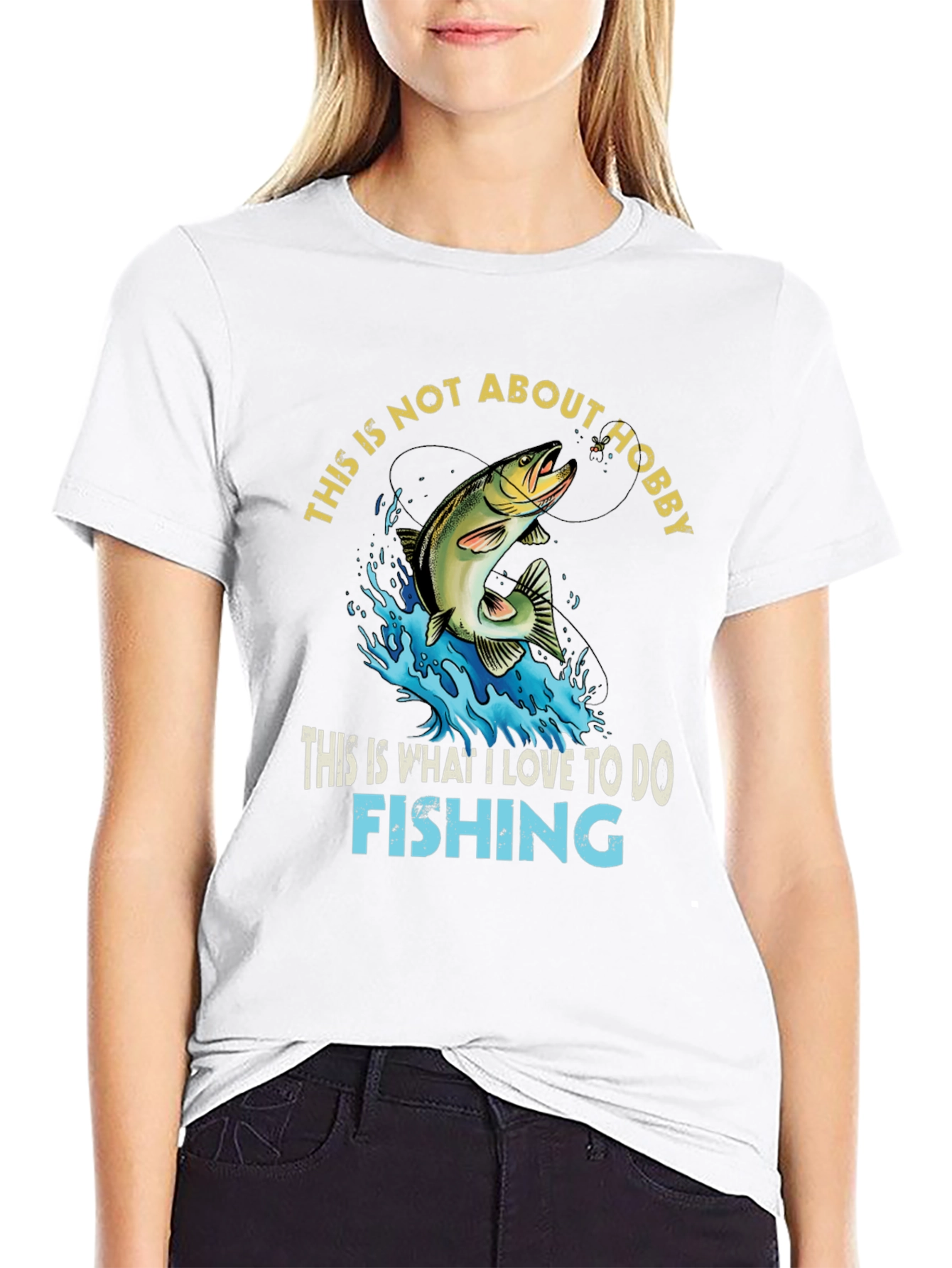 Fishing Hobby T-Shirt for Men