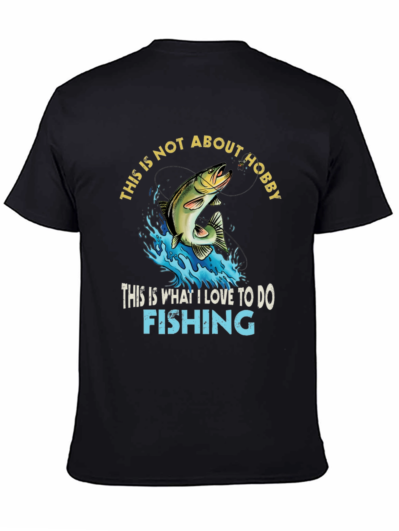 Fishing Hobby T-Shirt for Men