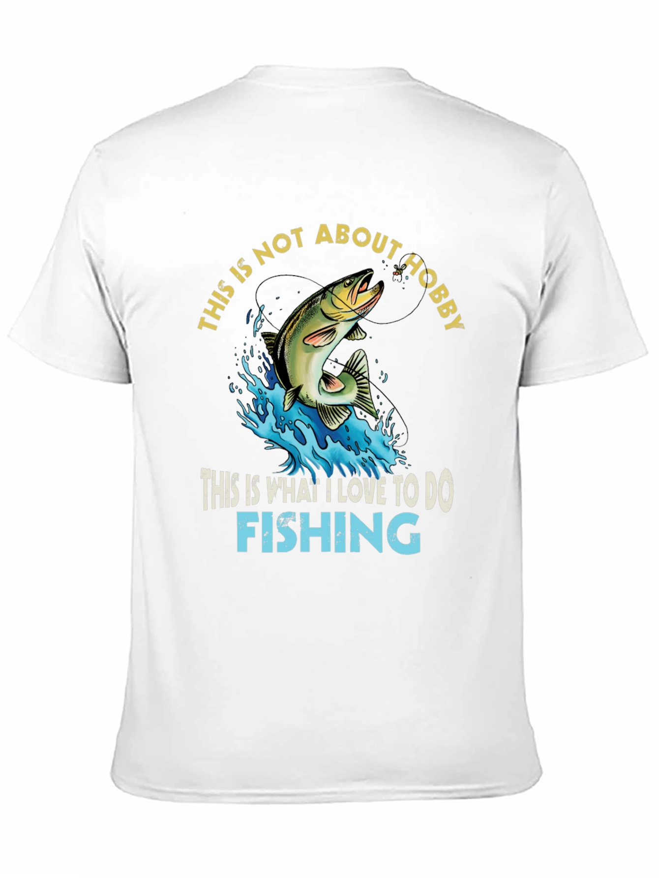 Fishing Hobby T-Shirt for Men