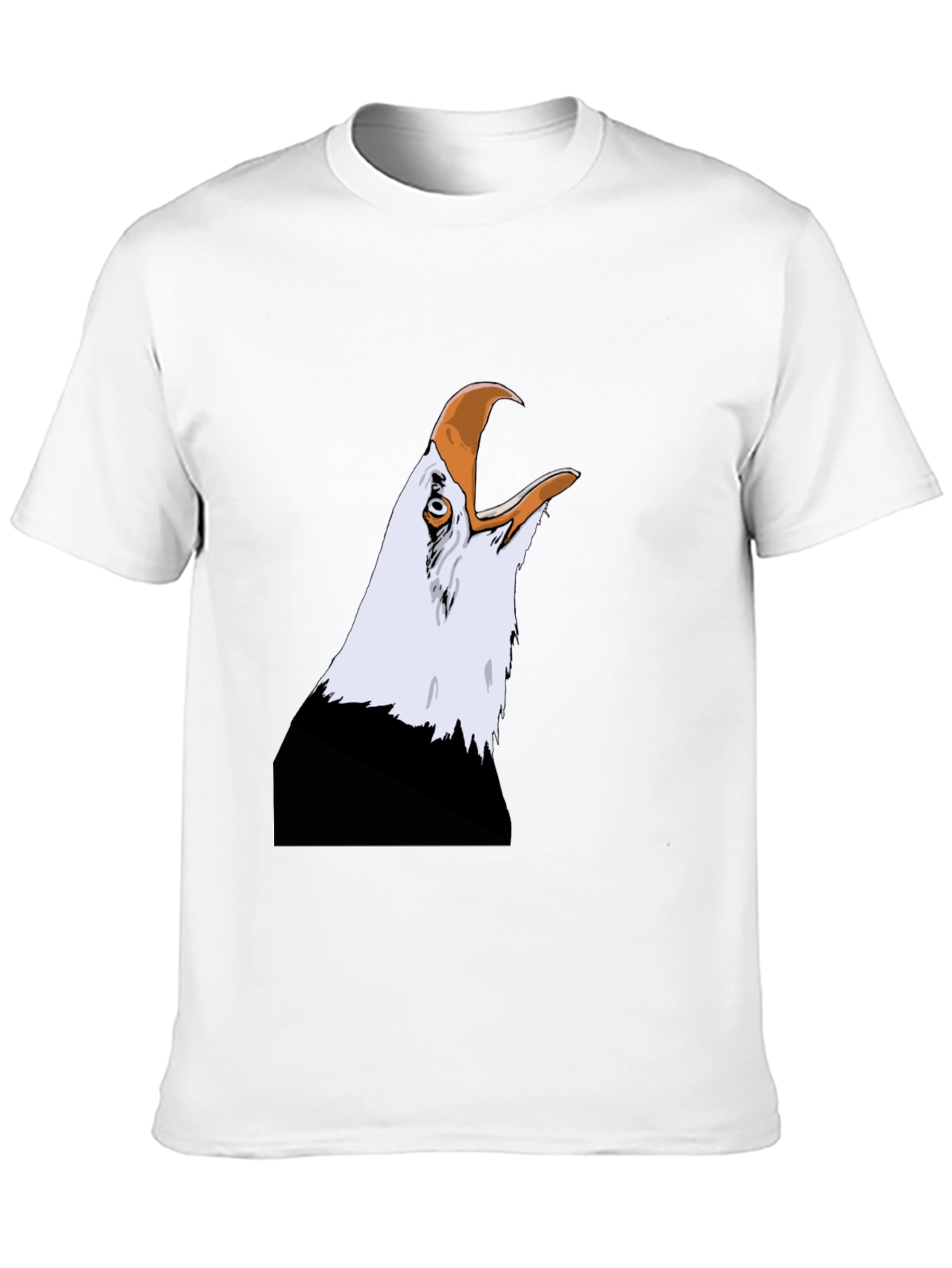 Bald Eagle Graphic Tee - Patriotic Black T-Shirt