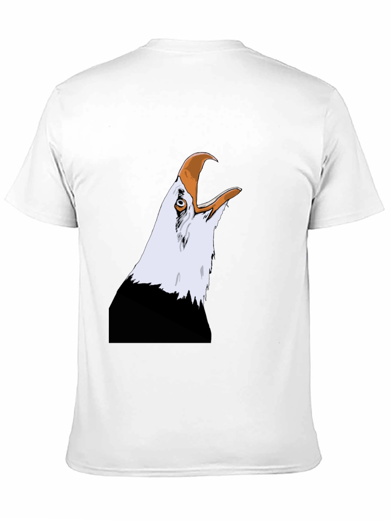 Bald Eagle Graphic Tee - Patriotic Black T-Shirt