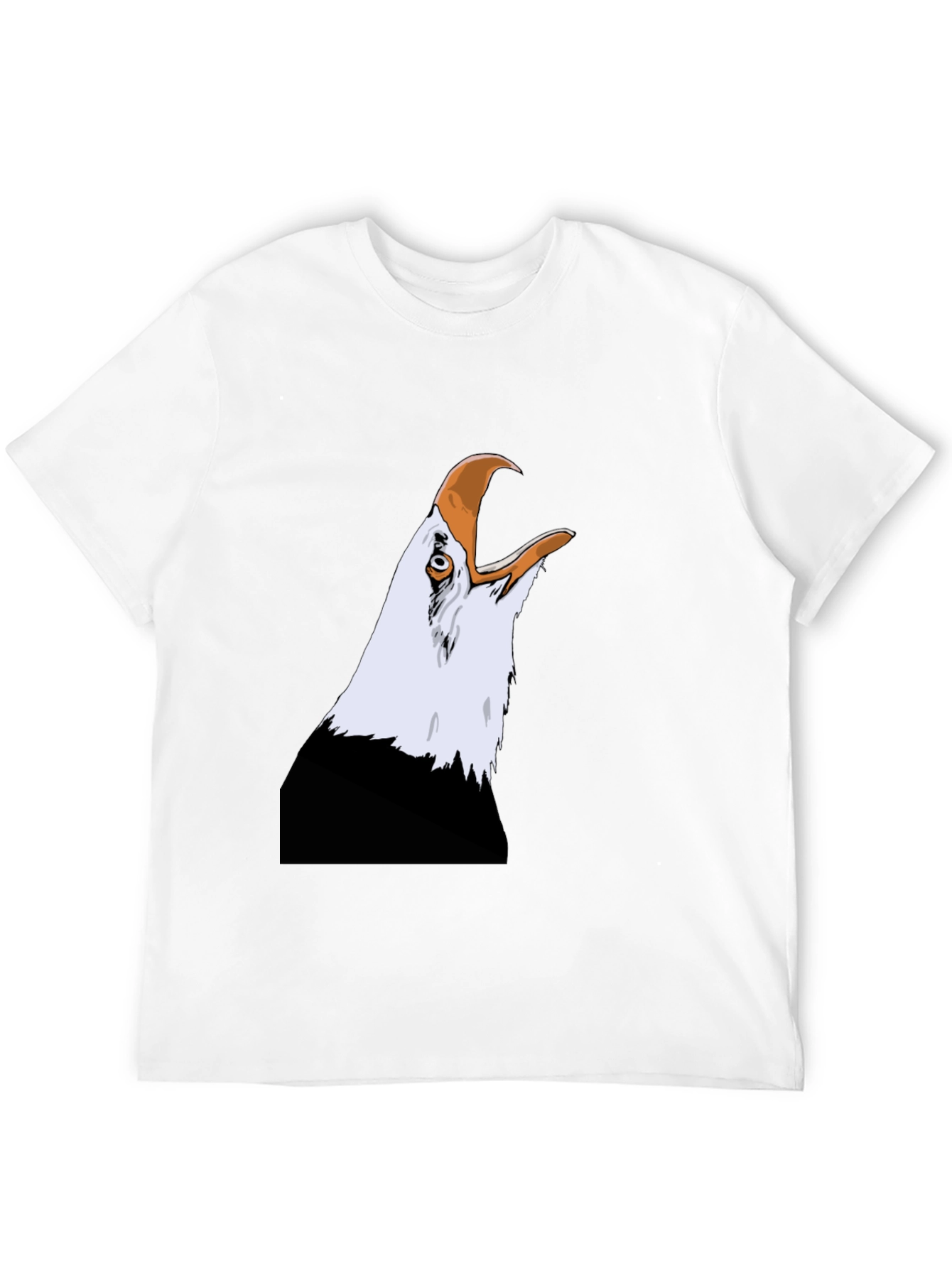 Bald Eagle Graphic Tee - Patriotic Black T-Shirt