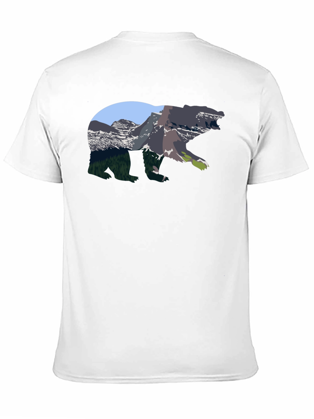Bear Mountain Graphic T-Shirt - Nature Inspired Tee