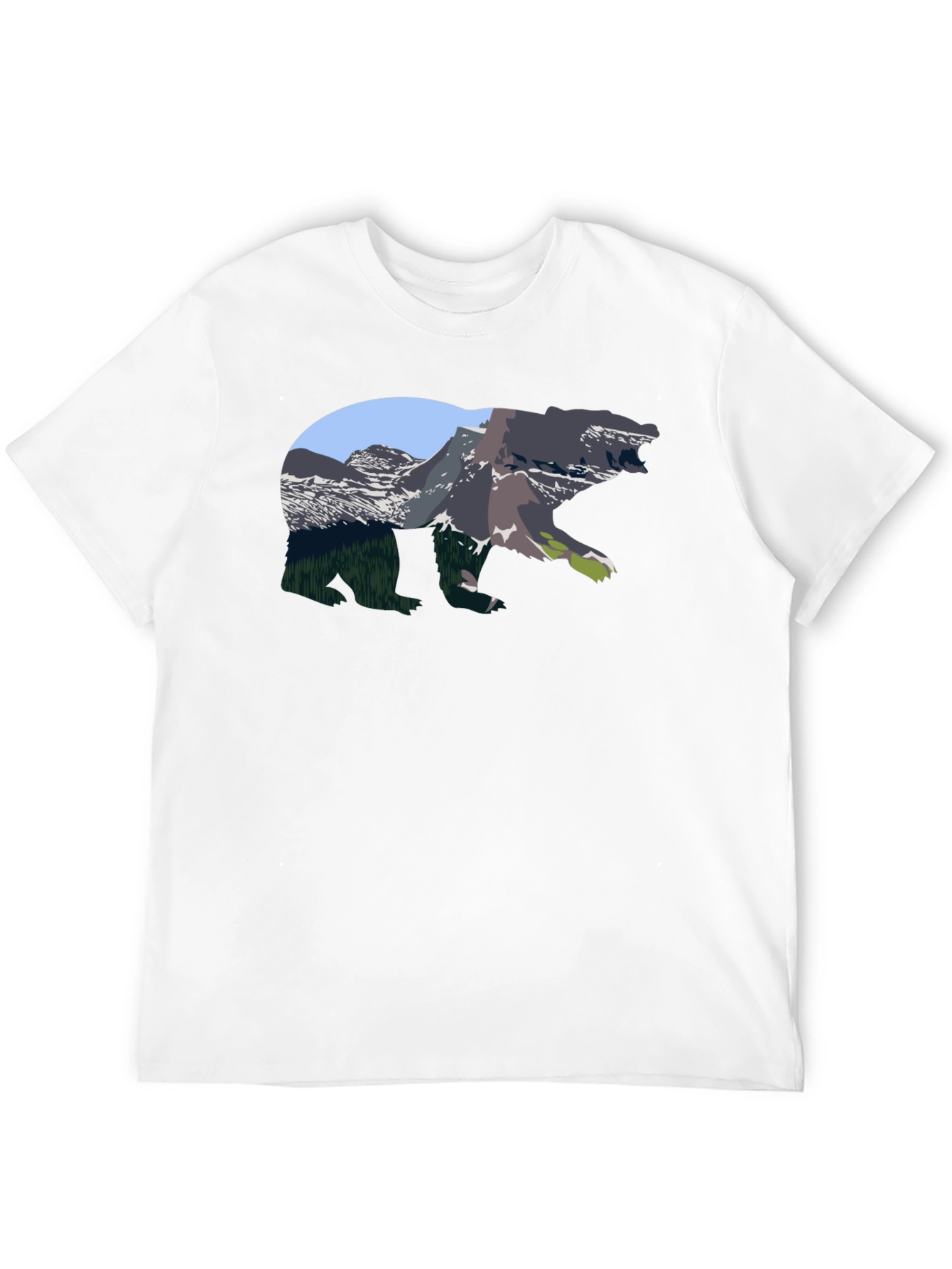 Bear Mountain Graphic T-Shirt - Nature Inspired Tee