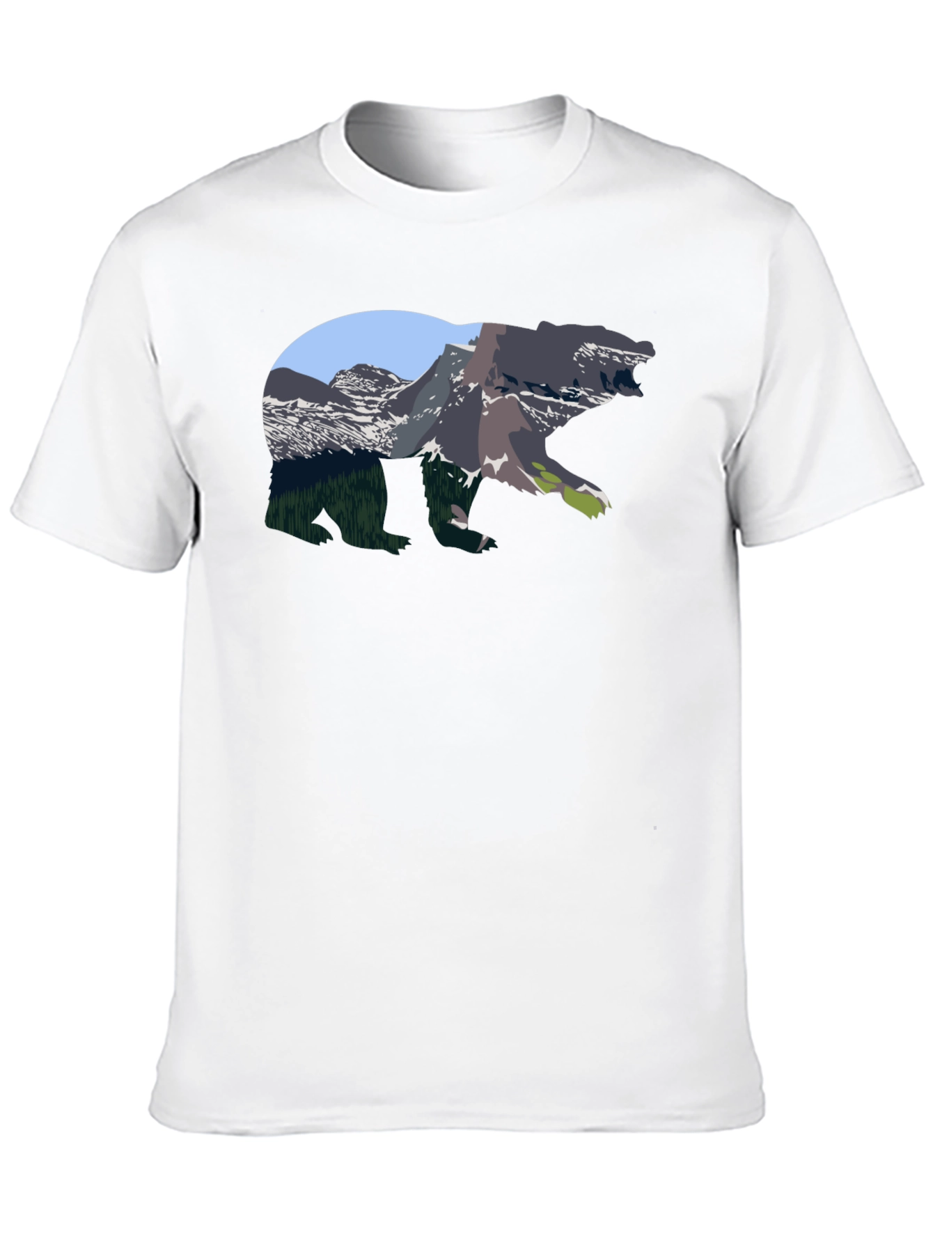 Bear Mountain Graphic T-Shirt - Nature Inspired Tee