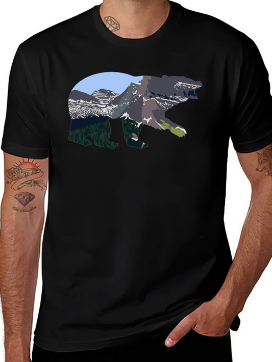 Bear Mountain Graphic T-Shirt - Nature Inspired Tee