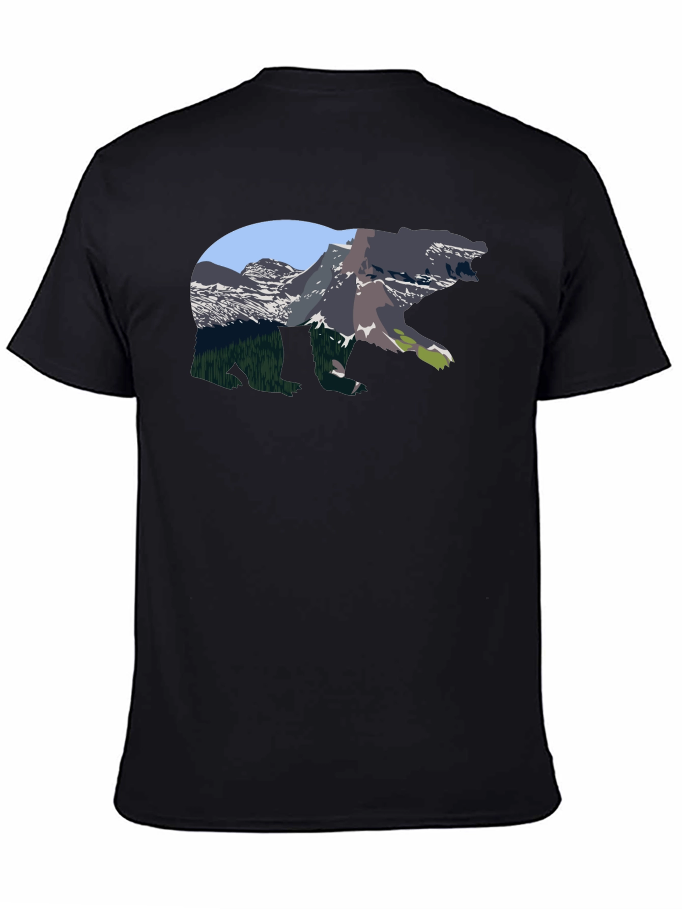 Bear Mountain Graphic T-Shirt - Nature Inspired Tee