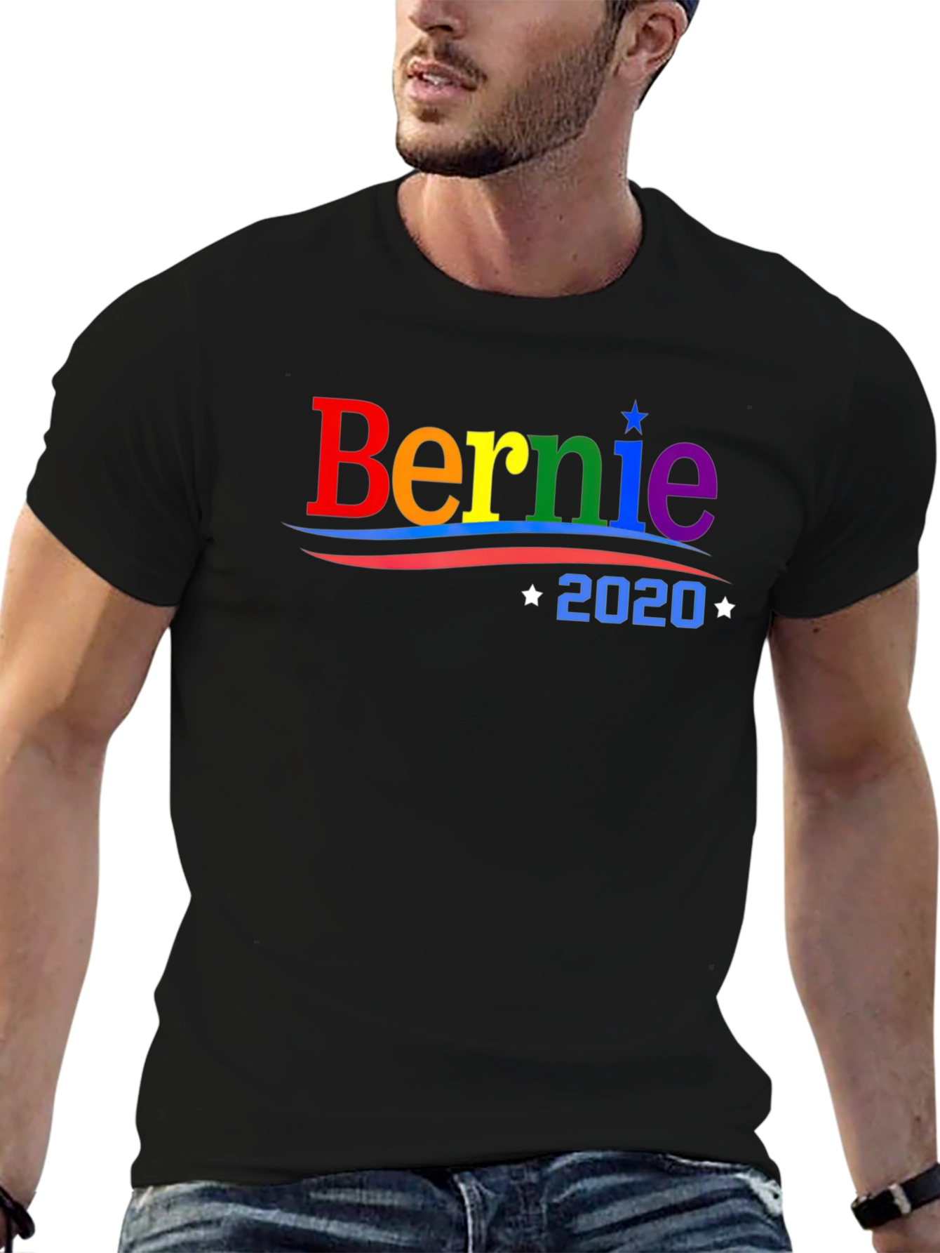 Bernie 2020 Rainbow T-Shirt