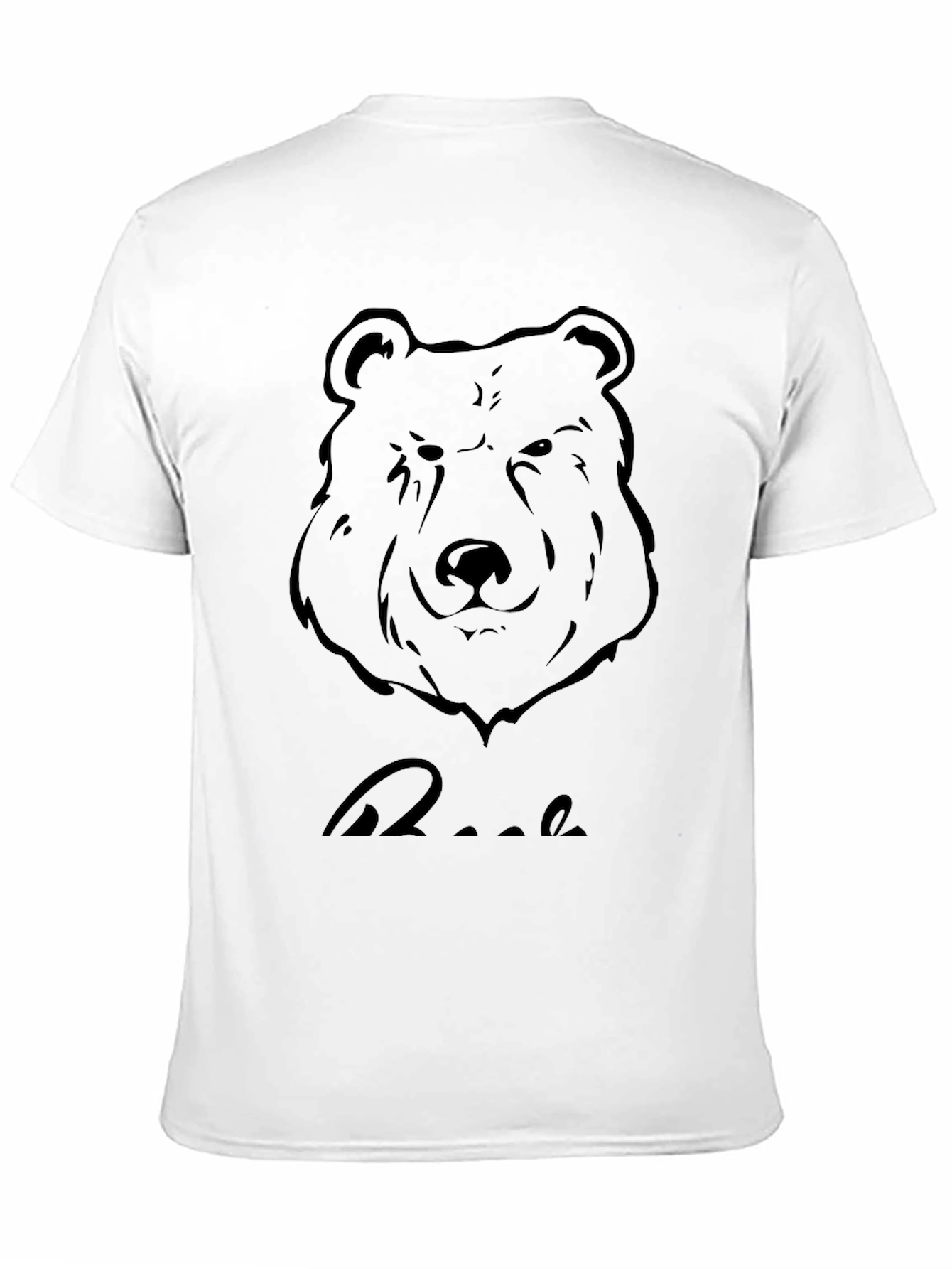 Black Bear Graphic Tee - Stylish Mens T-Shirt