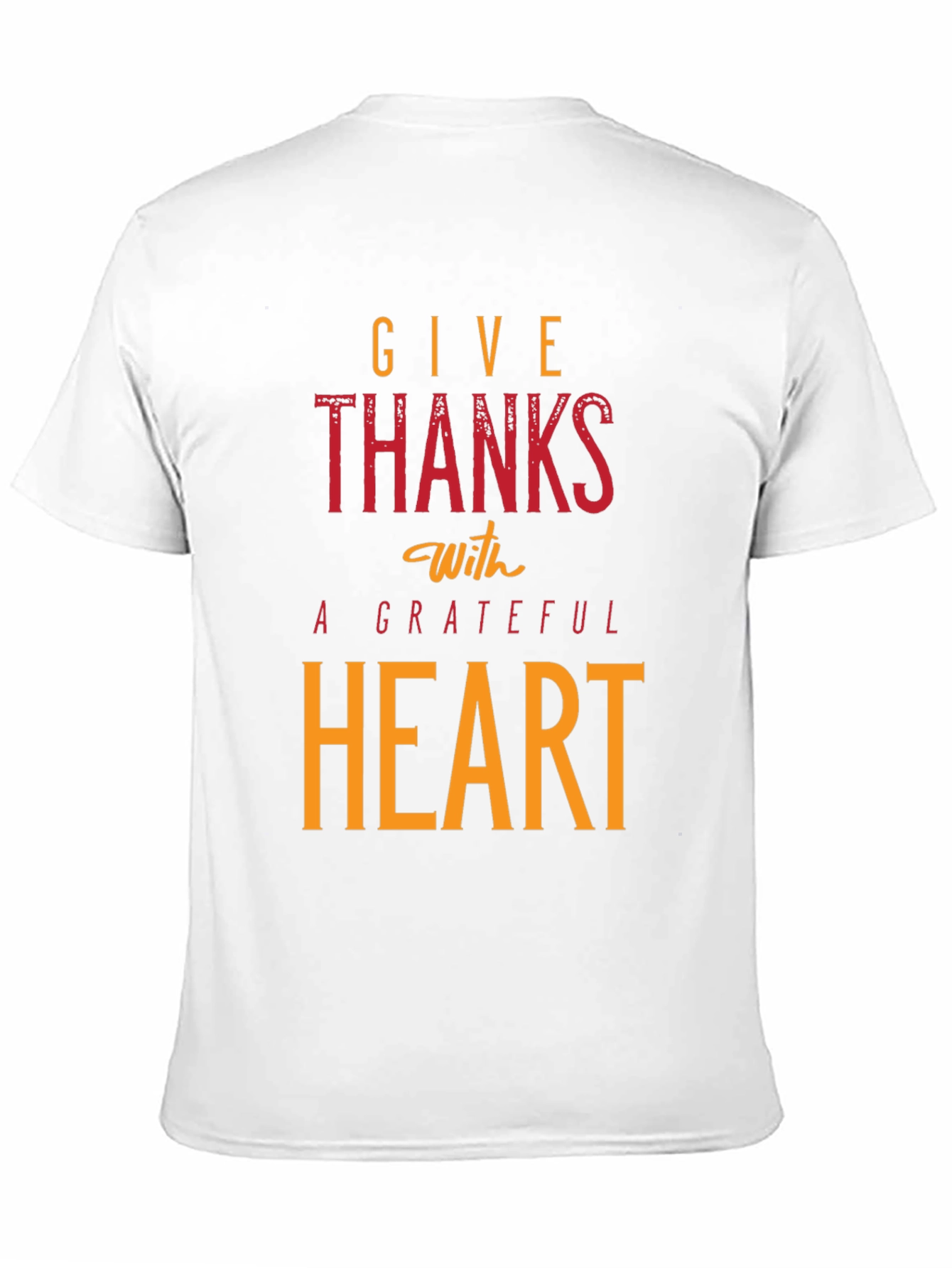 Give Thanks With A Grateful Heart Black T-Shirt