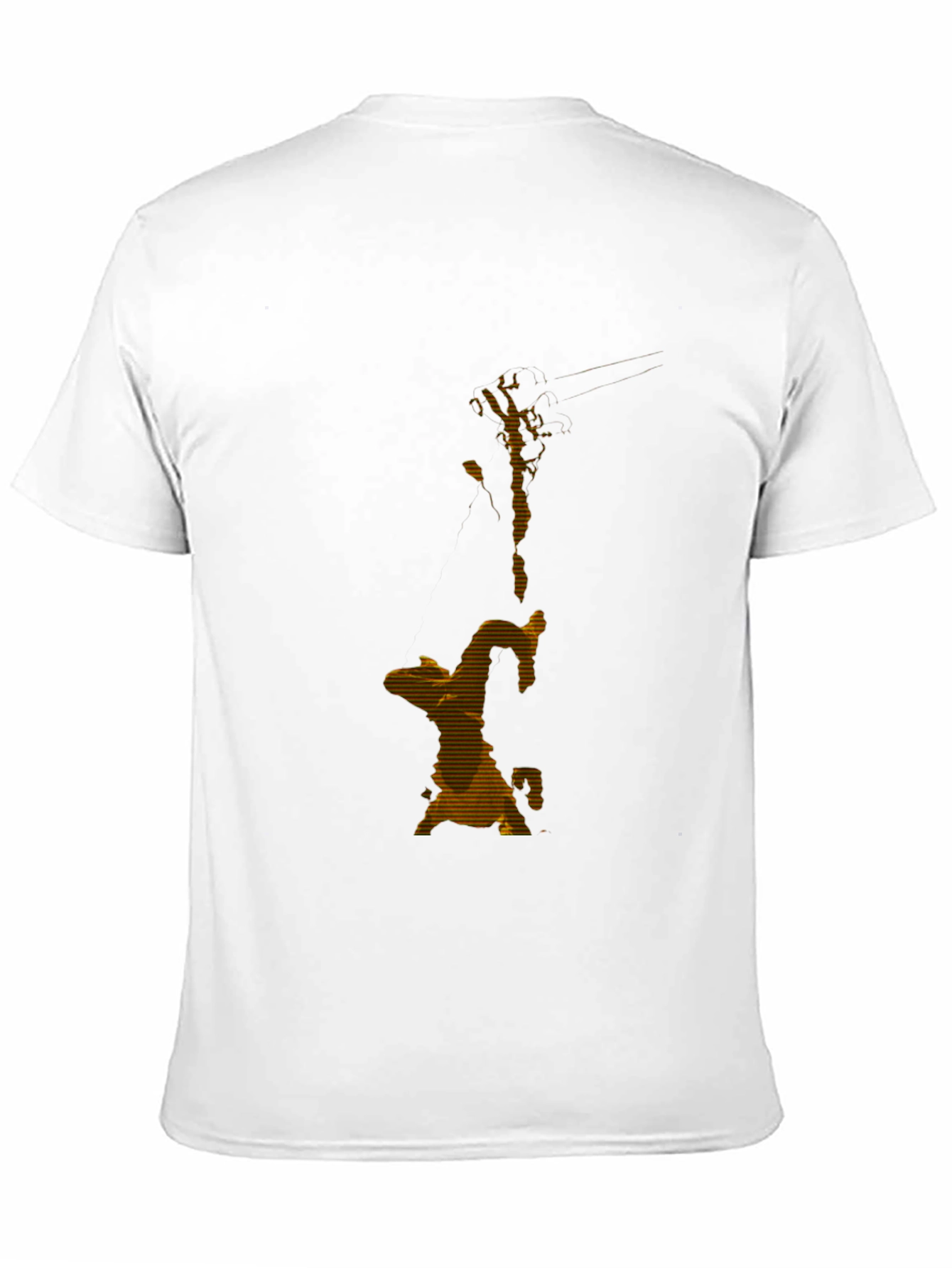 Abstract Art Black T-Shirt