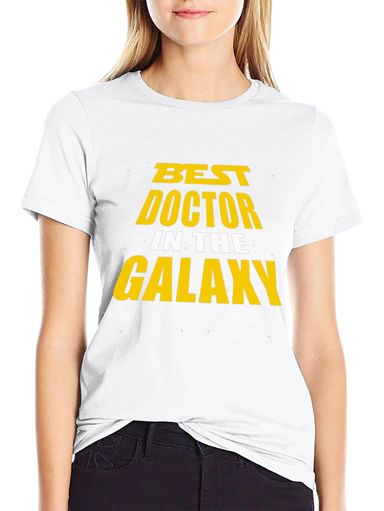 Best Doctor in the Galaxy Black T-Shirt