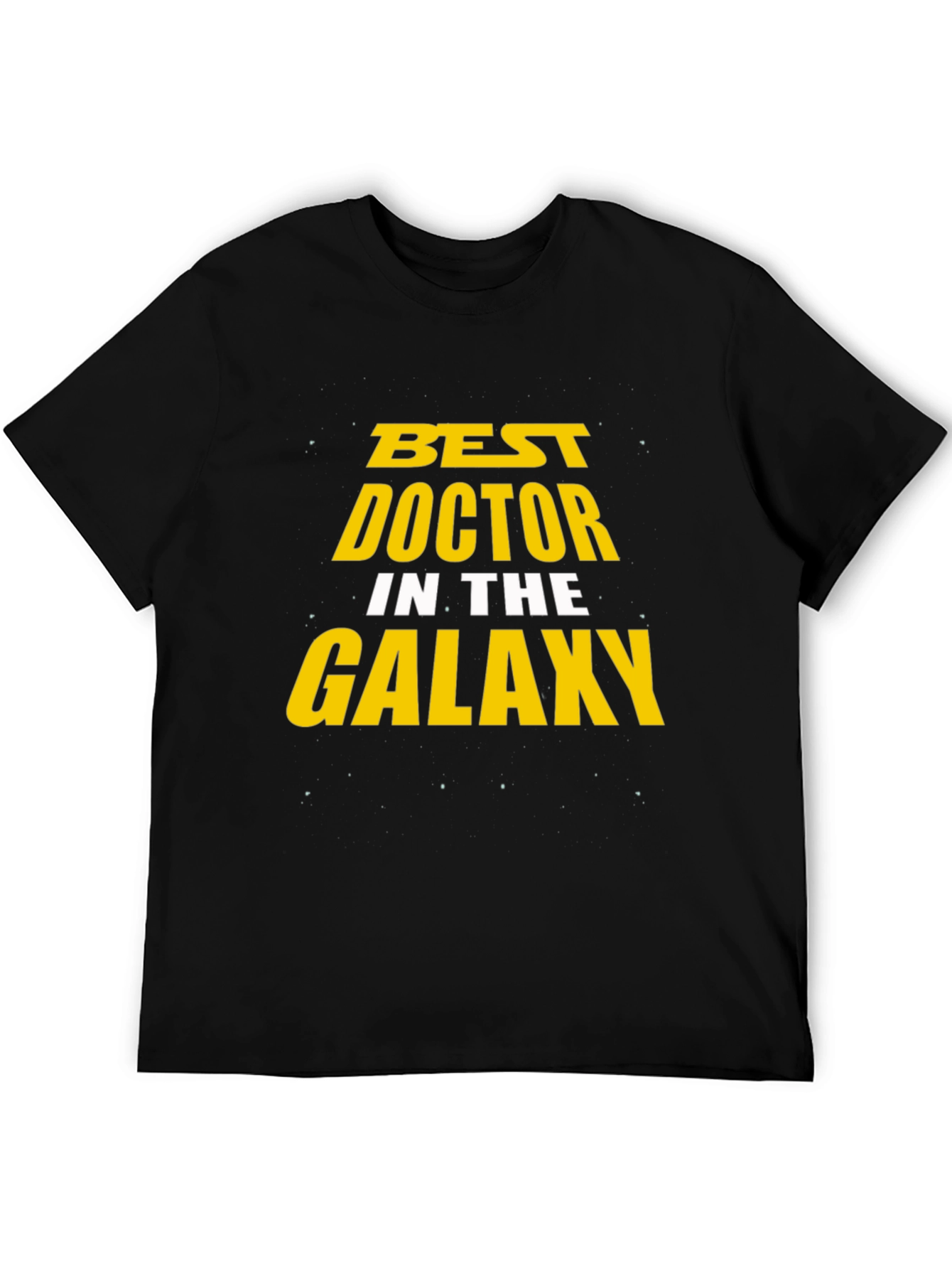 Best Doctor in the Galaxy Black T-Shirt