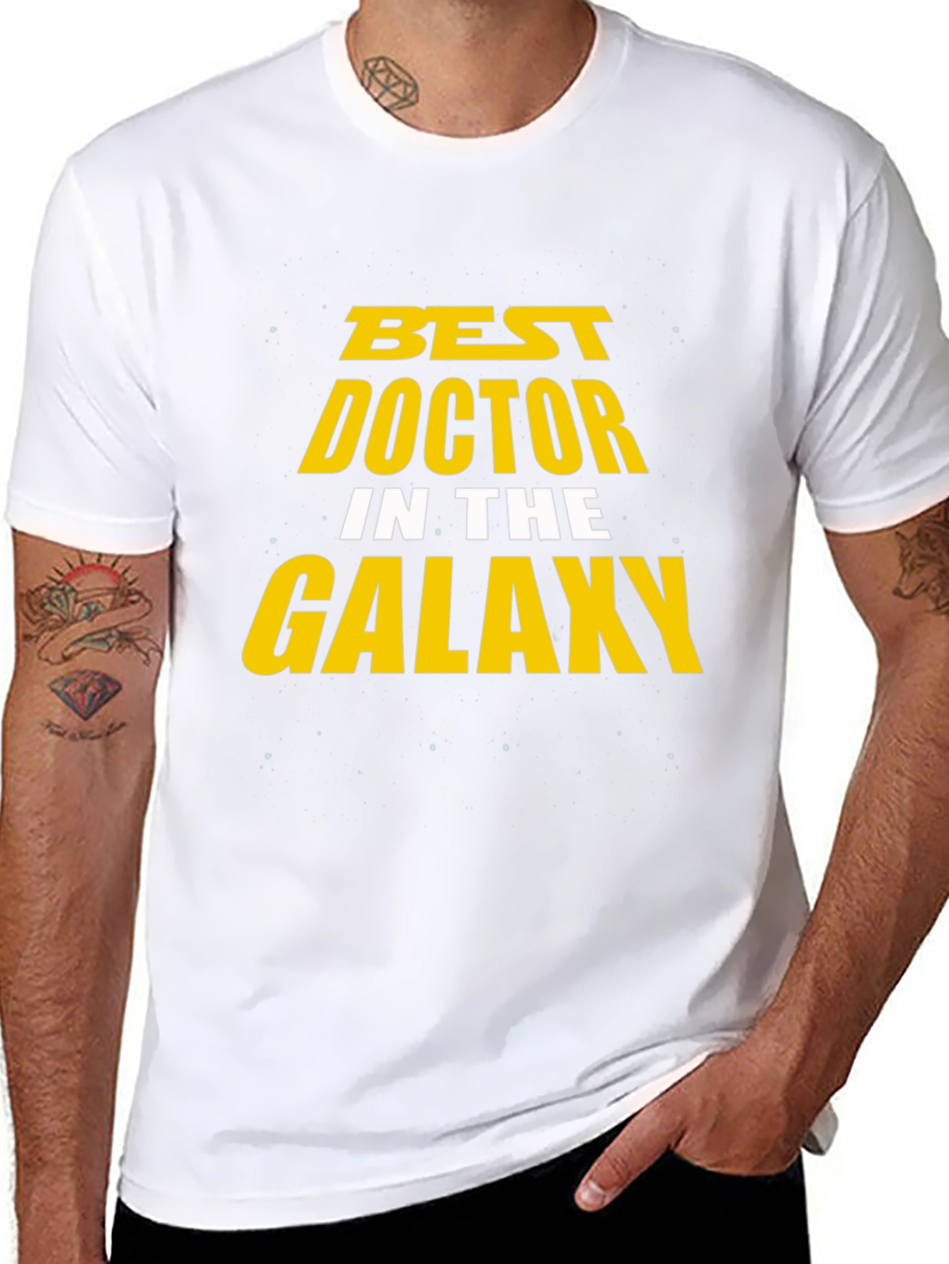 Best Doctor in the Galaxy Black T-Shirt