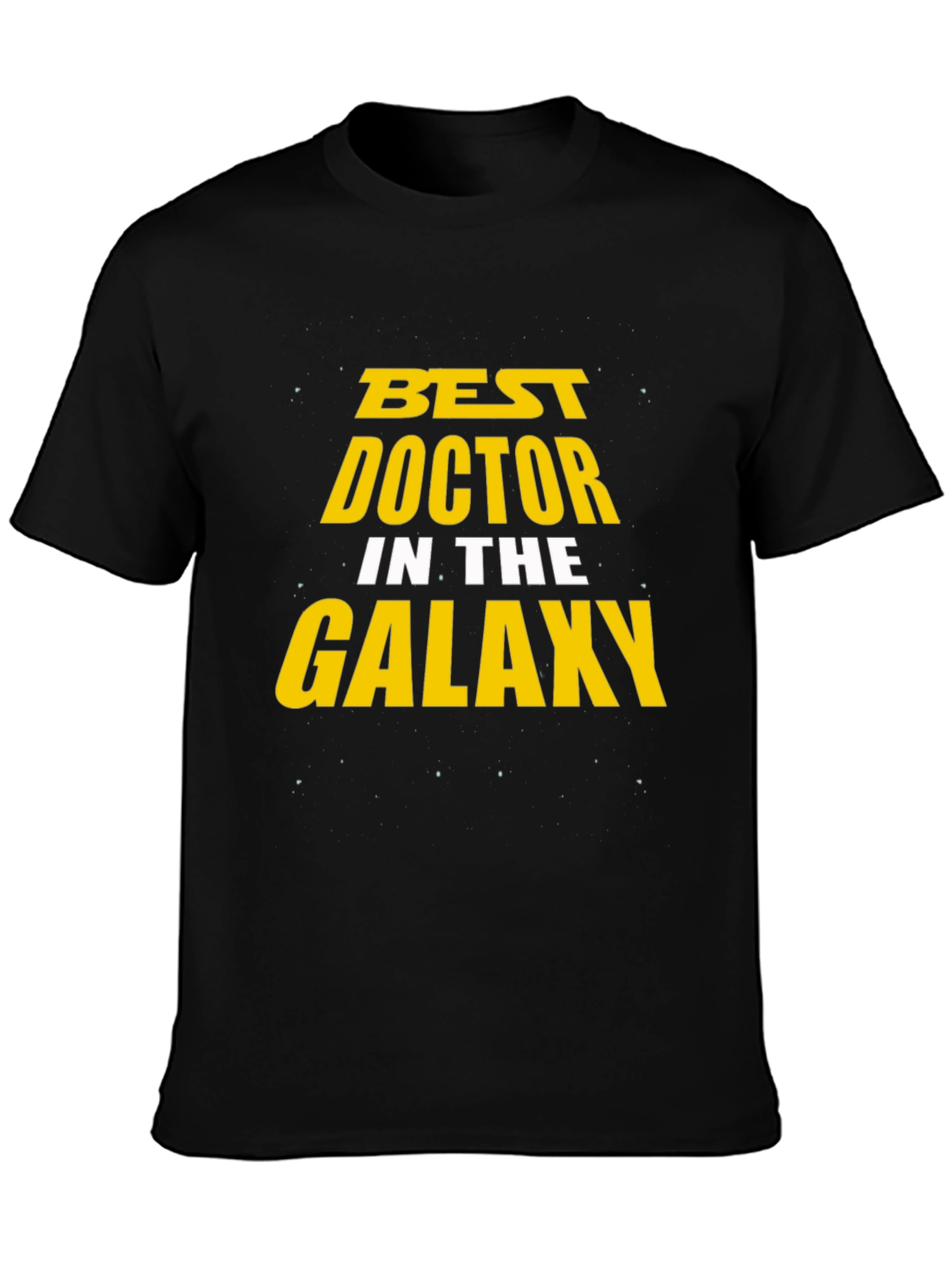 Best Doctor in the Galaxy Black T-Shirt