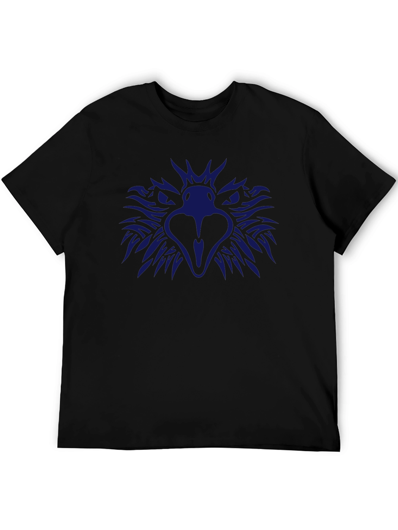 Mens Black Eagle Graphic Tee
