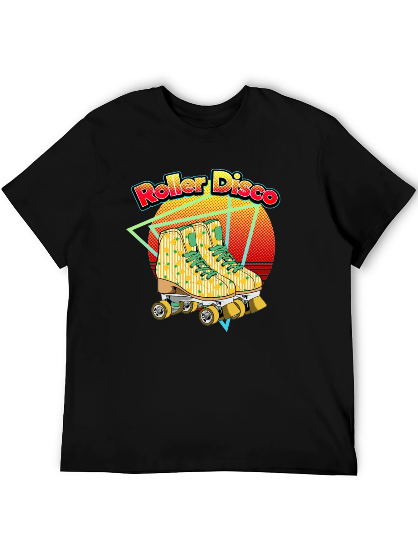 Retro Roller Disco Graphic Tee